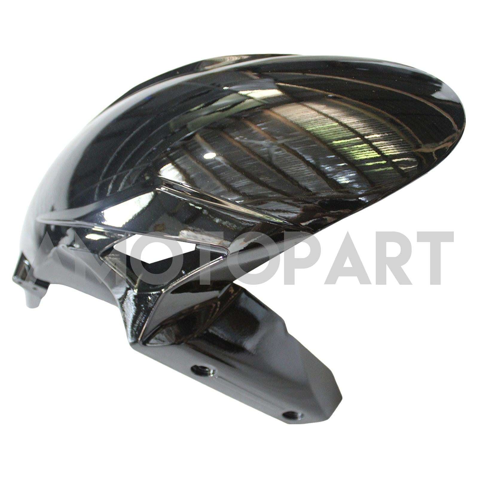 Amotopart 2024-2025 Kawasaki ZX6R Kit de carénage vert gris noir