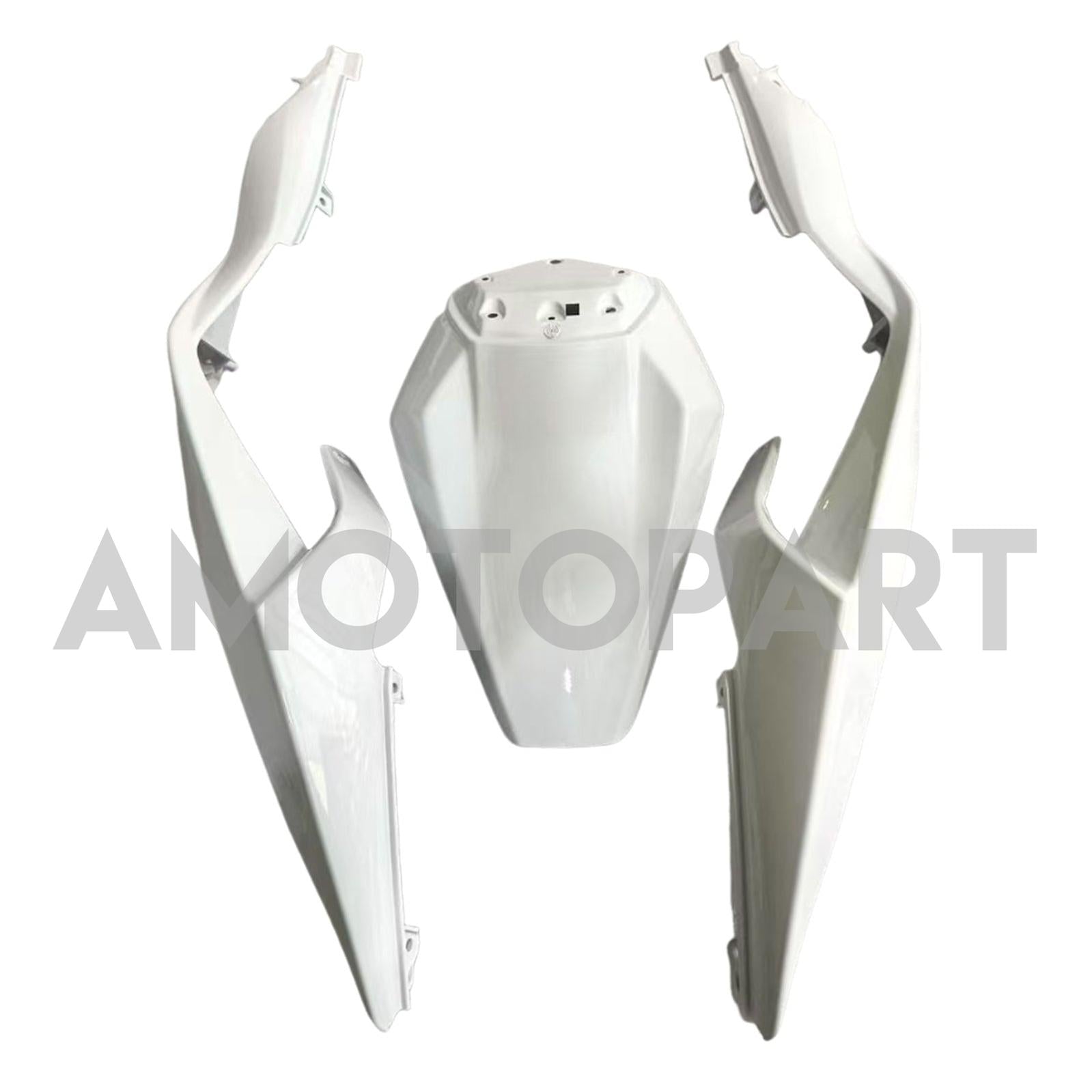 Amotopart 2024-2026 Kawasaki ZX-6R White Fairing Kit