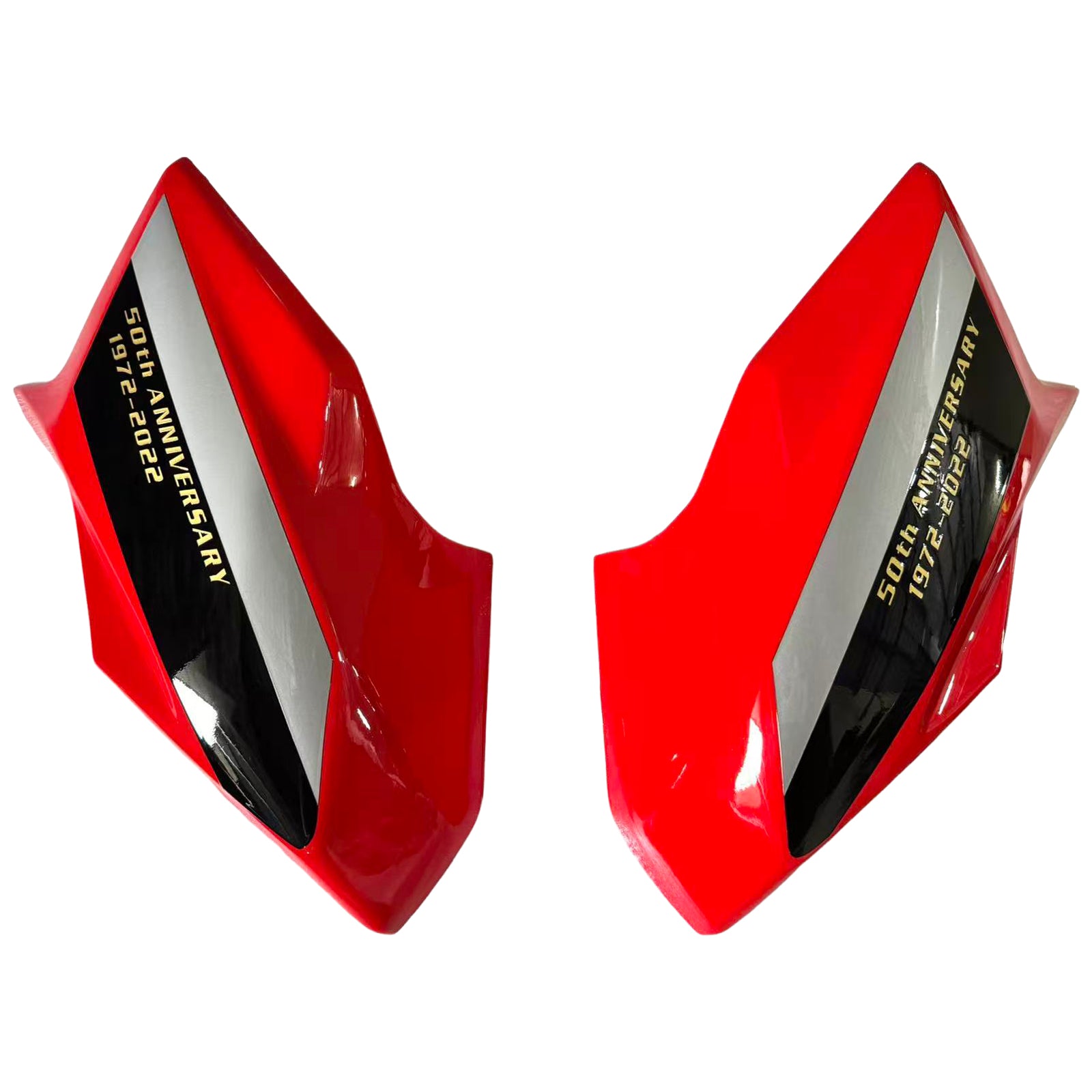 Amotopart 2020-2023 Kawasaki Z650 Red Black Fairing Kit