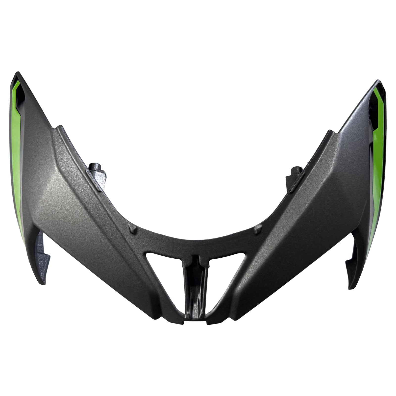 Amotopart 2020-2025 Kawasaki Z650 Black Green Fairing Kit
