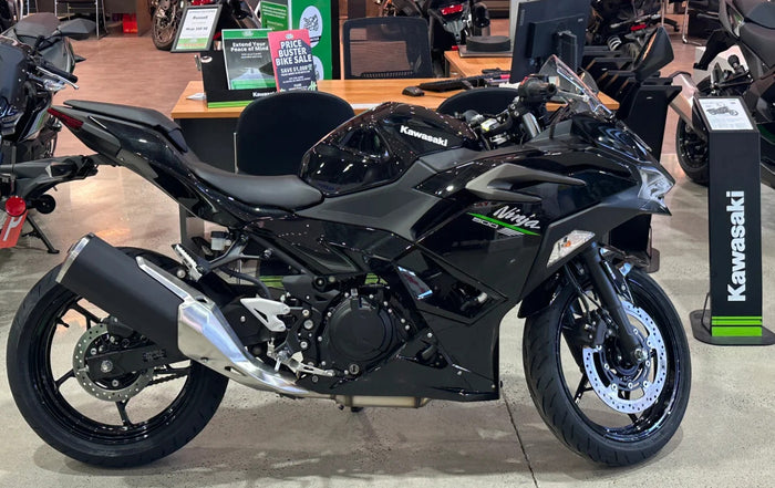 Amotopart 2024-2026 Kawasaki Ninja 500 Matte Black Fairing Kit