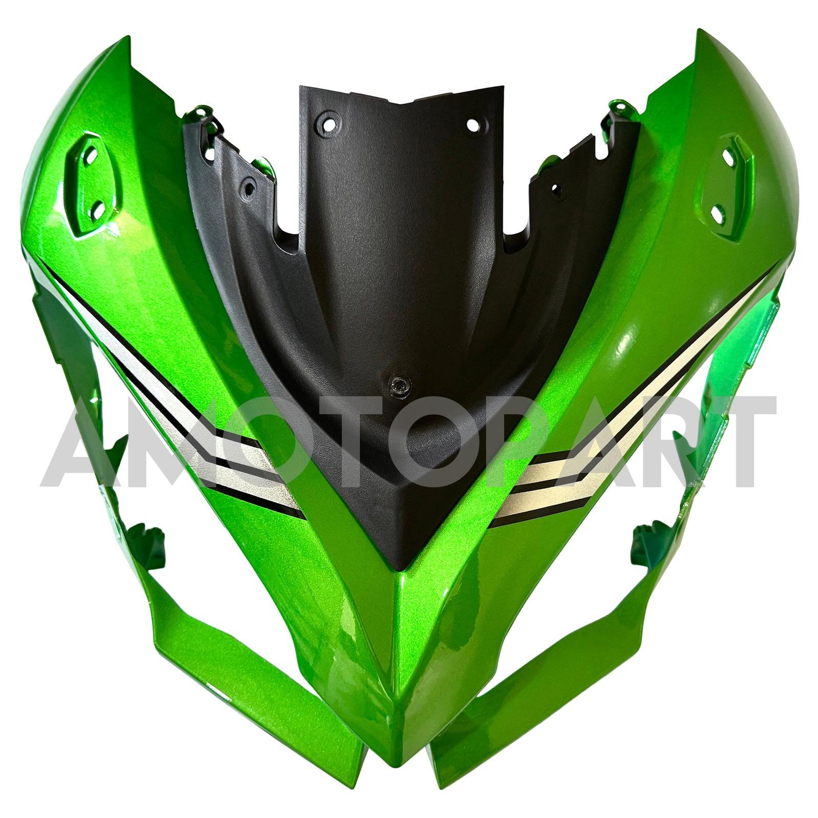 Amotopart 2020-2025 Kawasaki Z1000SX Ninja 1000SX/1100SX Black Green Grey Fairing Kit