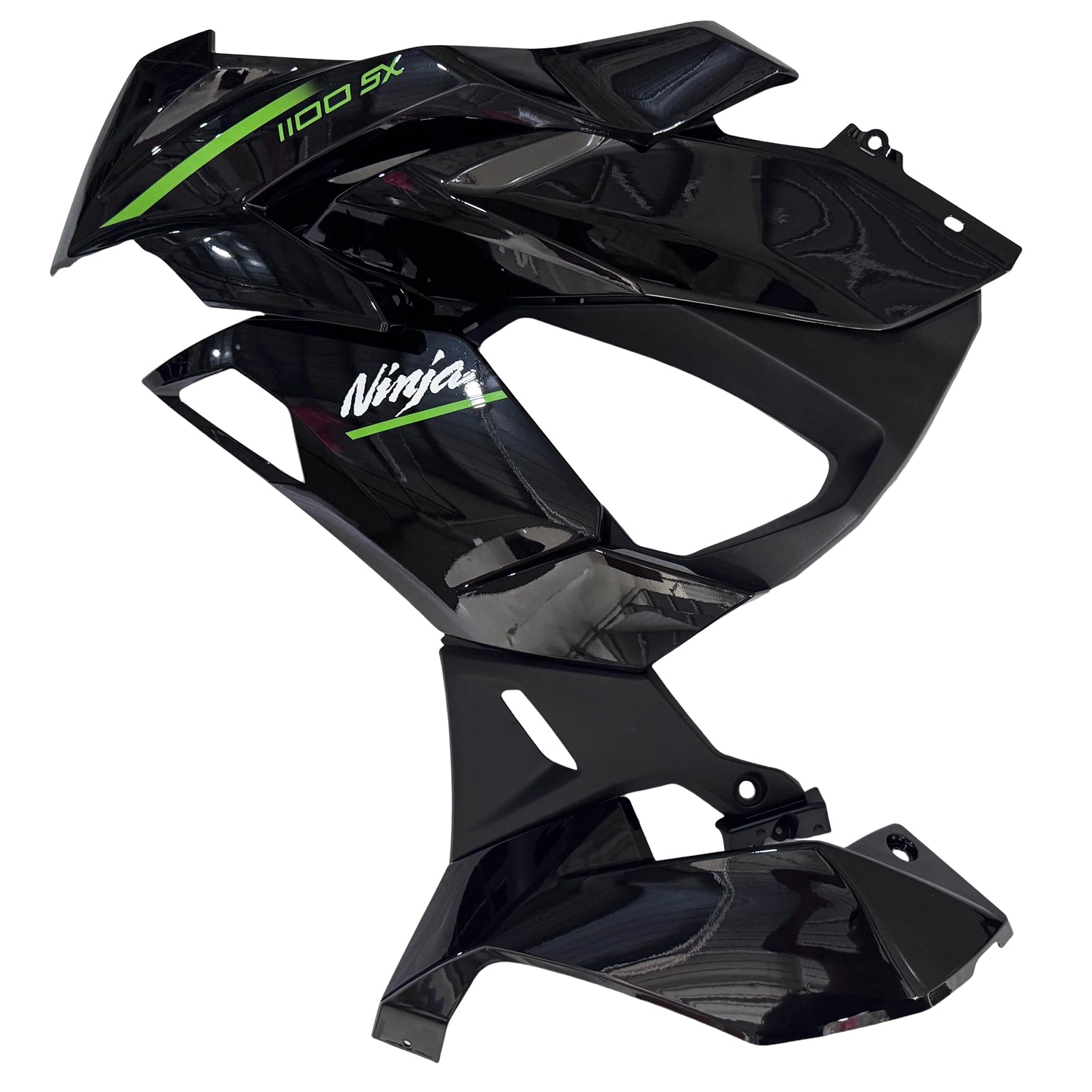 Amotopart 2020-2025 Kawasaki Z1000SX Ninja 1000SX/1100SX Black Fairing Kit