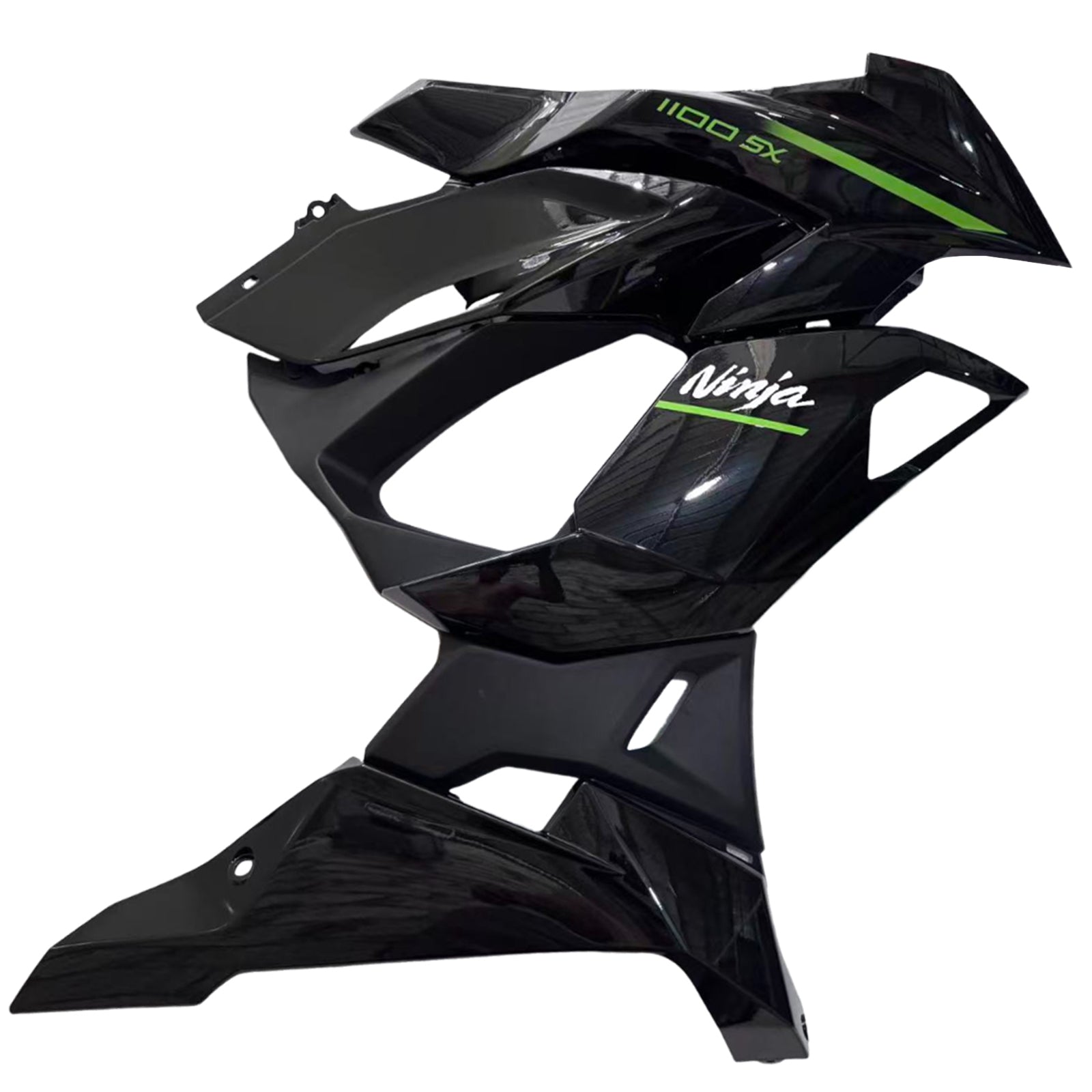 Amotopart 2020-2025 Kawasaki Z1000SX Ninja 1000SX/1100SX Black Fairing Kit