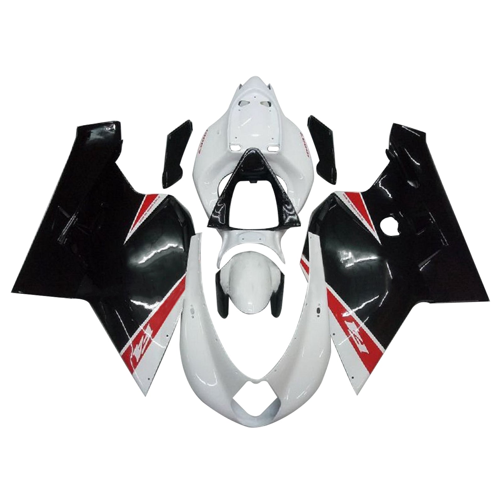 Amotopart 2005-2007 MV Agusta F4 1000 Red&White Fairing Kit
