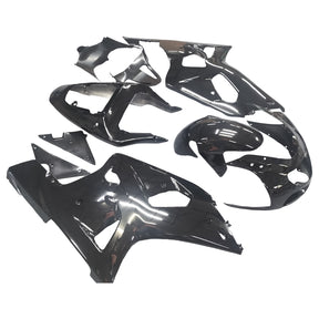 Amotopart 2001-2003 Suzuki GSXR 600 Kit de carenado negro brillante