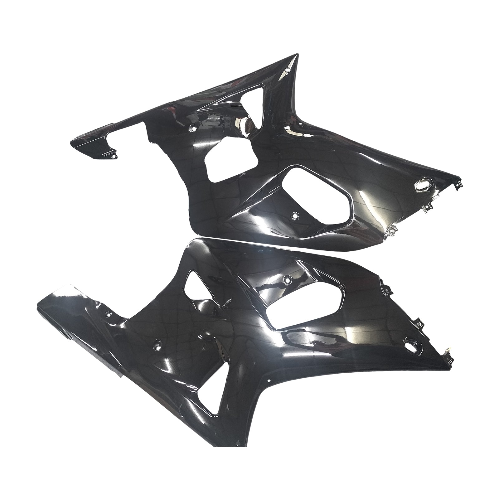 Amotopart 2001-2003 Suzuki GSXR 600 Fairing Glossy Black Kit