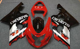 Amotopart 2004-2005 GSXR600750 Suzuki Fairing Glossy Red Kit