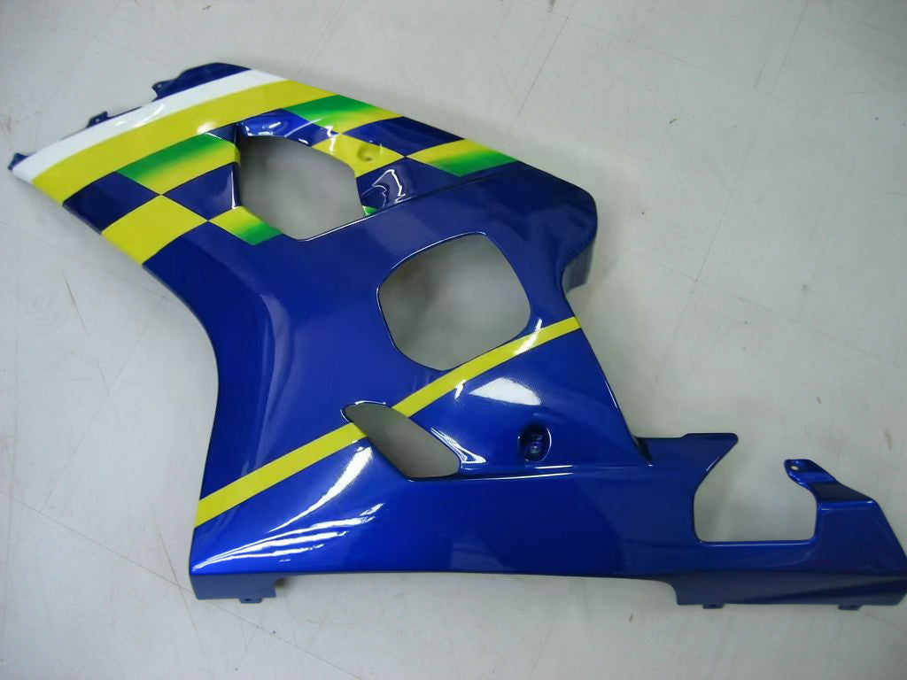 Amotopart 2004-2005 GSXR600750 Suzuki Fairing Blue Kit