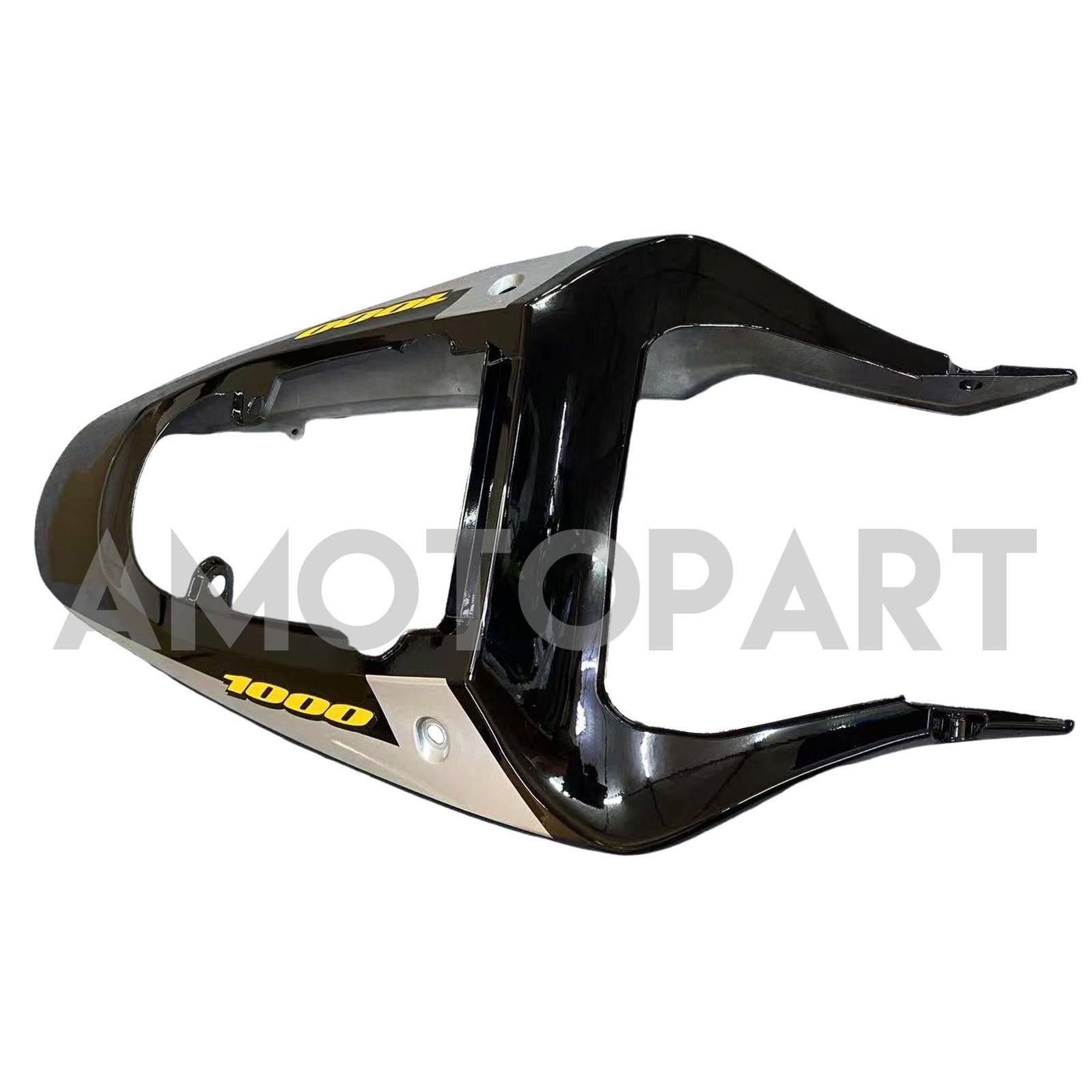 Amotopart 2000-2002 Suzuki GSXR1000 Fairing Black&Sliver Kit