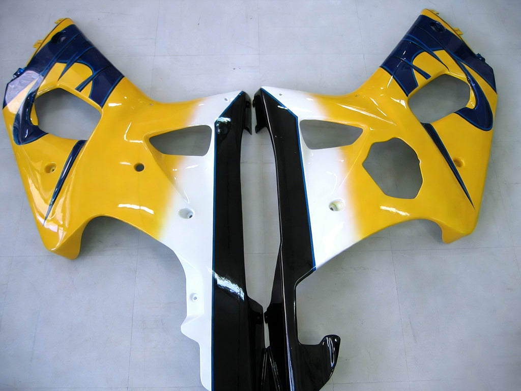 Amotopart 2000-2002 Suzuki GSXR1000 Fairing Yellow Moon Kit