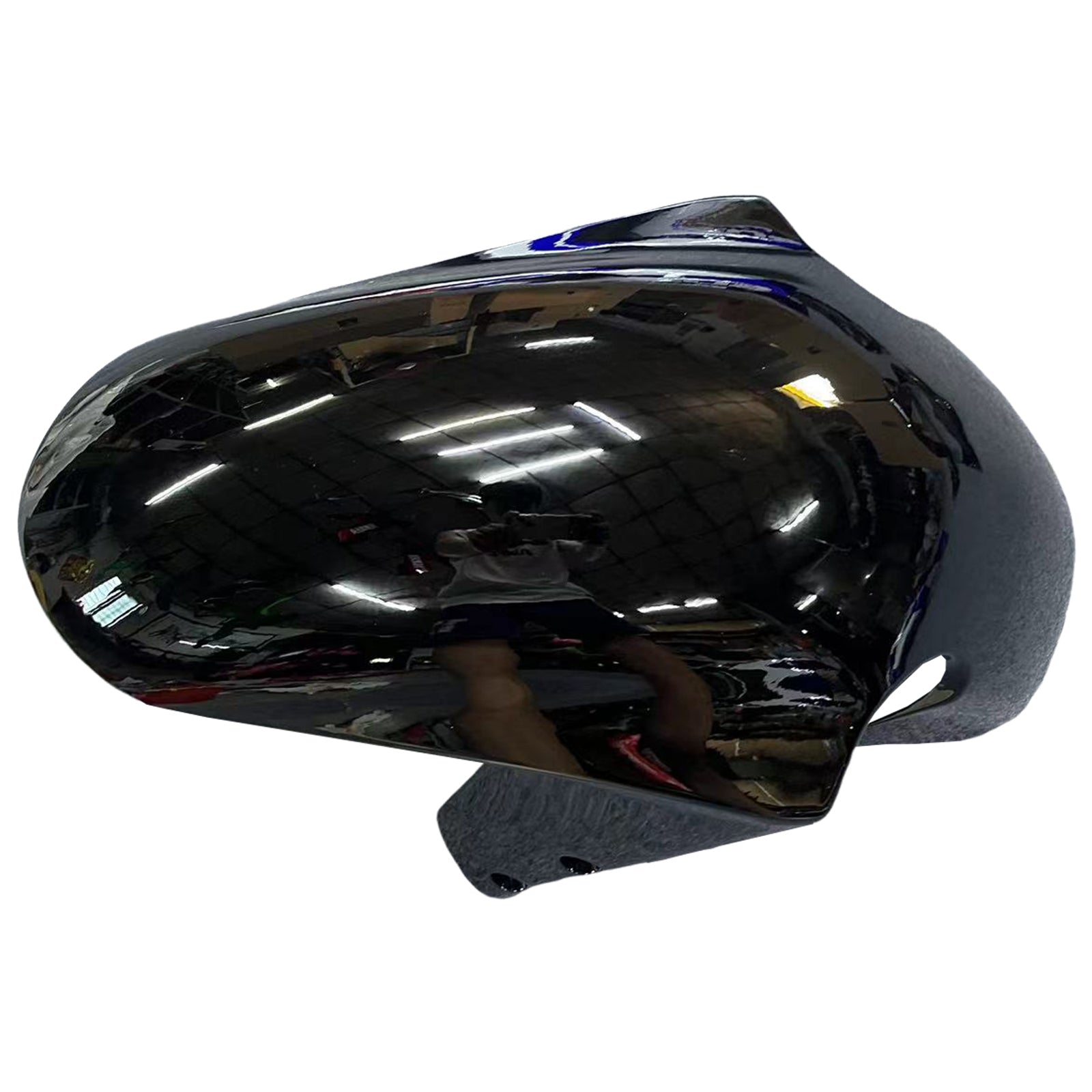 Carénage Amotopart Suzuki GSXR1000 2000-2002 Bleu&Kit Style3 blanc