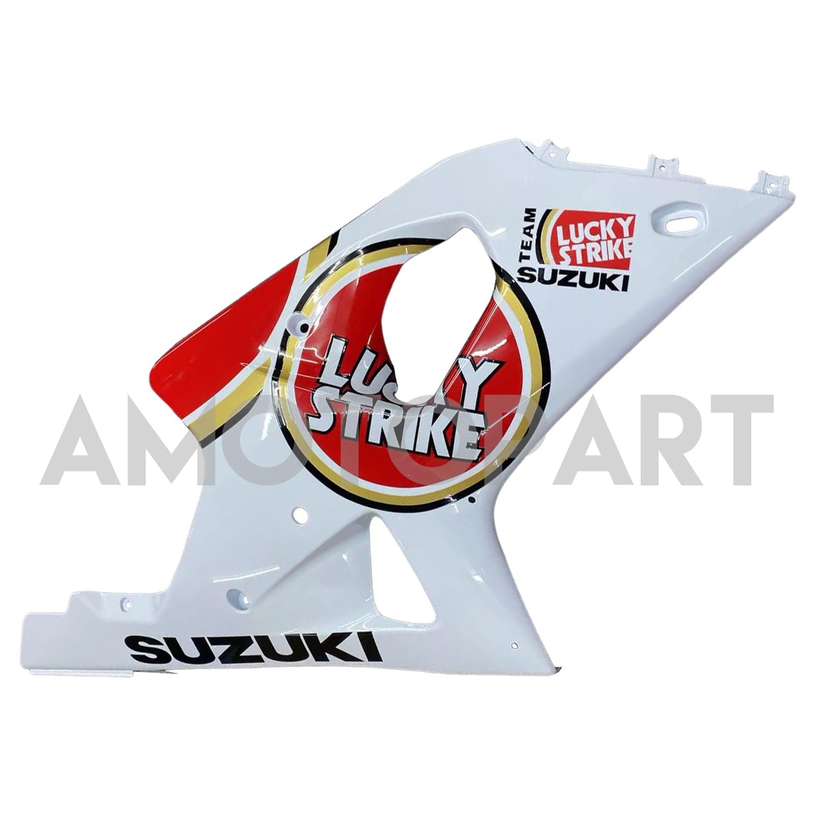 Amotopart 2000-2002 Suzuki GSXR1000 Fairing White&Red Kit