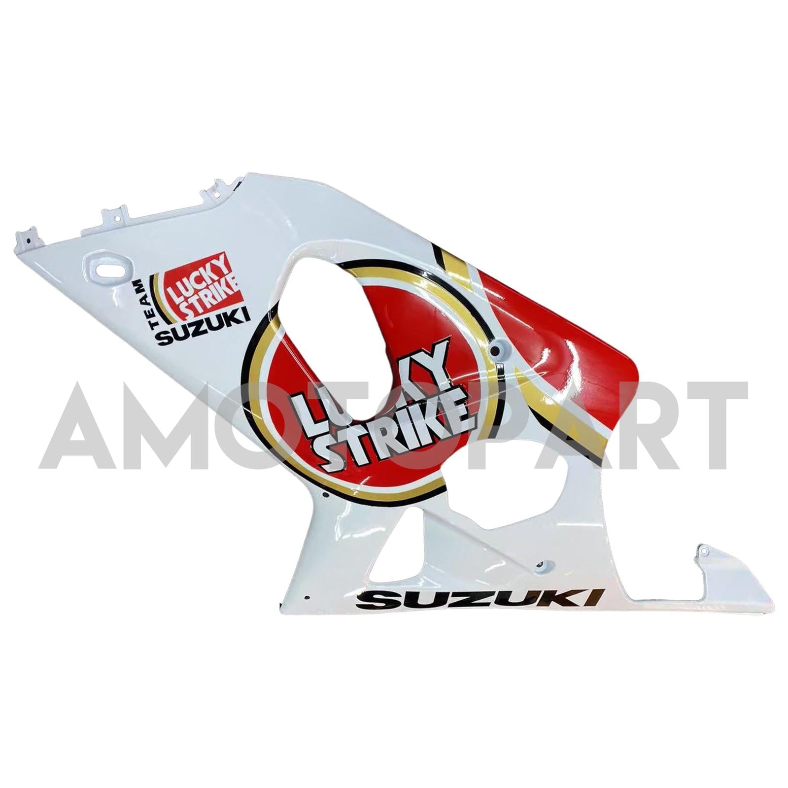 Amotopart 2000-2002 Suzuki GSXR1000 Fairing White&Red Kit