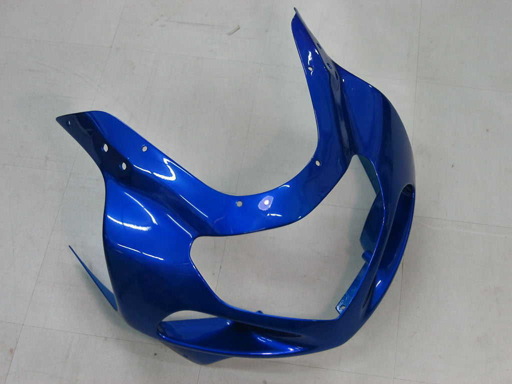 Amotopart 2000-2002 Suzuki GSXR1000 Fairing Blue&White Style2 Kit