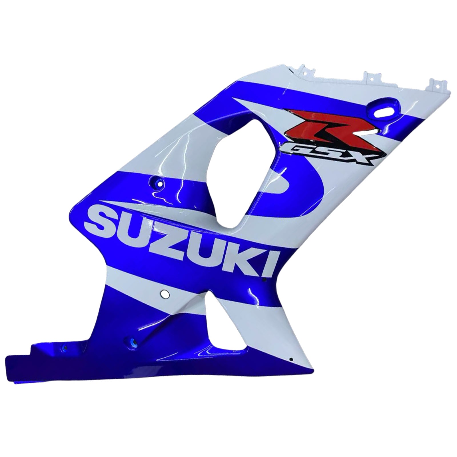Amotopart 2000–2002 Suzuki GSXR1000 Verkleidung, Blau&Weißes Style1-Kit