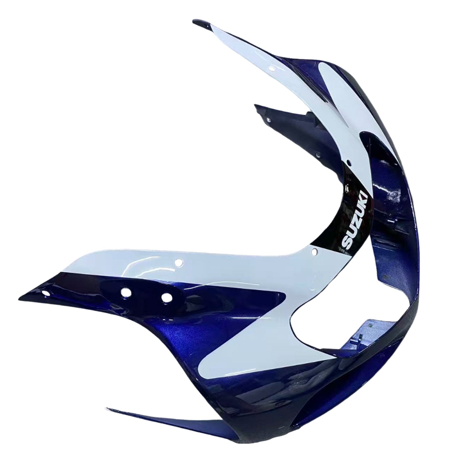 Amotopart 2000–2002 Suzuki GSXR1000 Verkleidung, Blau&Weißes Style1-Kit