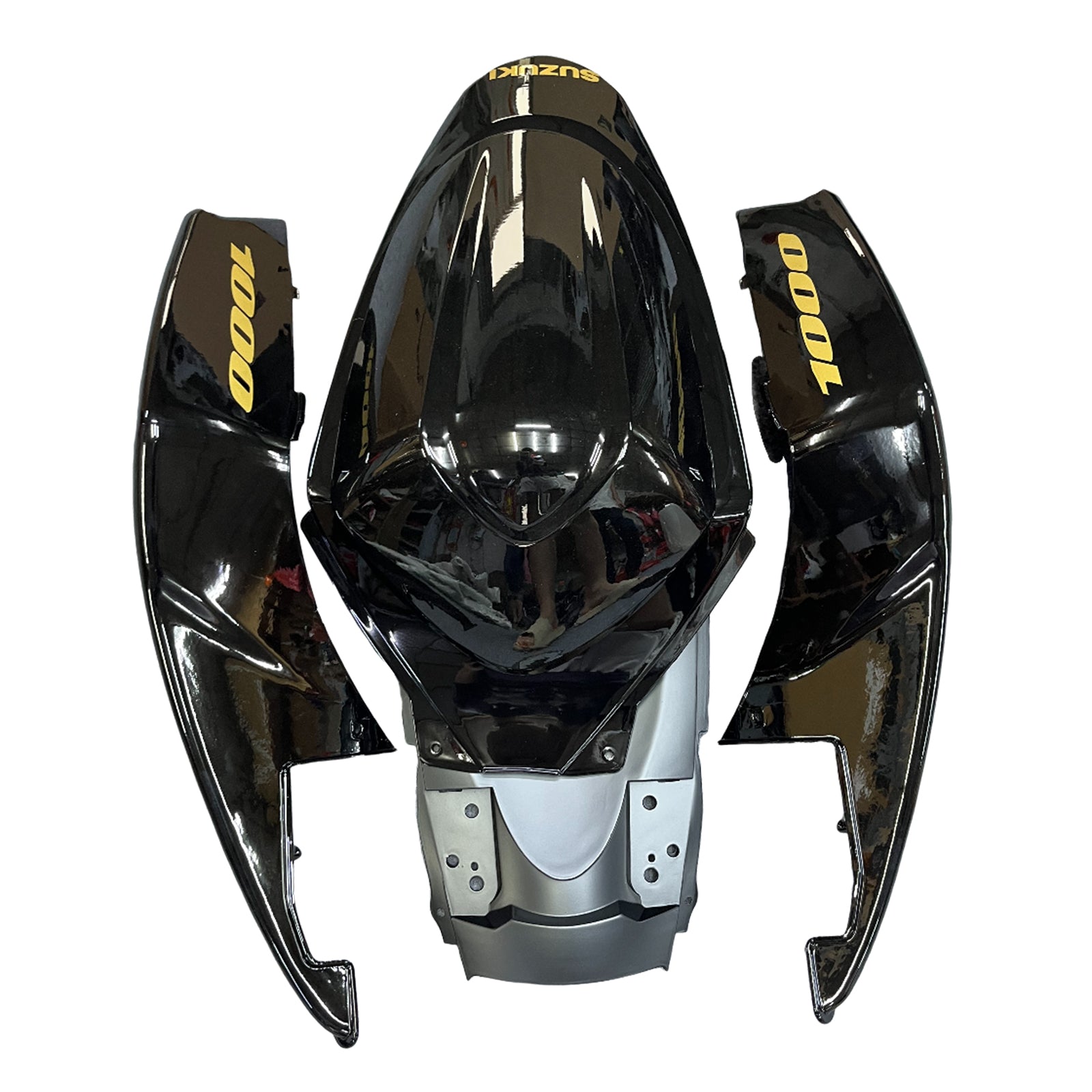 Amotopart 2005-2006 Suzuki GSXR1000 Fairing Black&Gold Kit