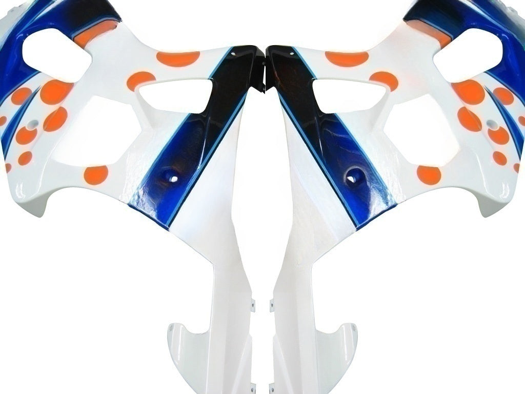 Amotopart 2000-2002 Suzuki GSXR1000 Kit de carénage multi blanc