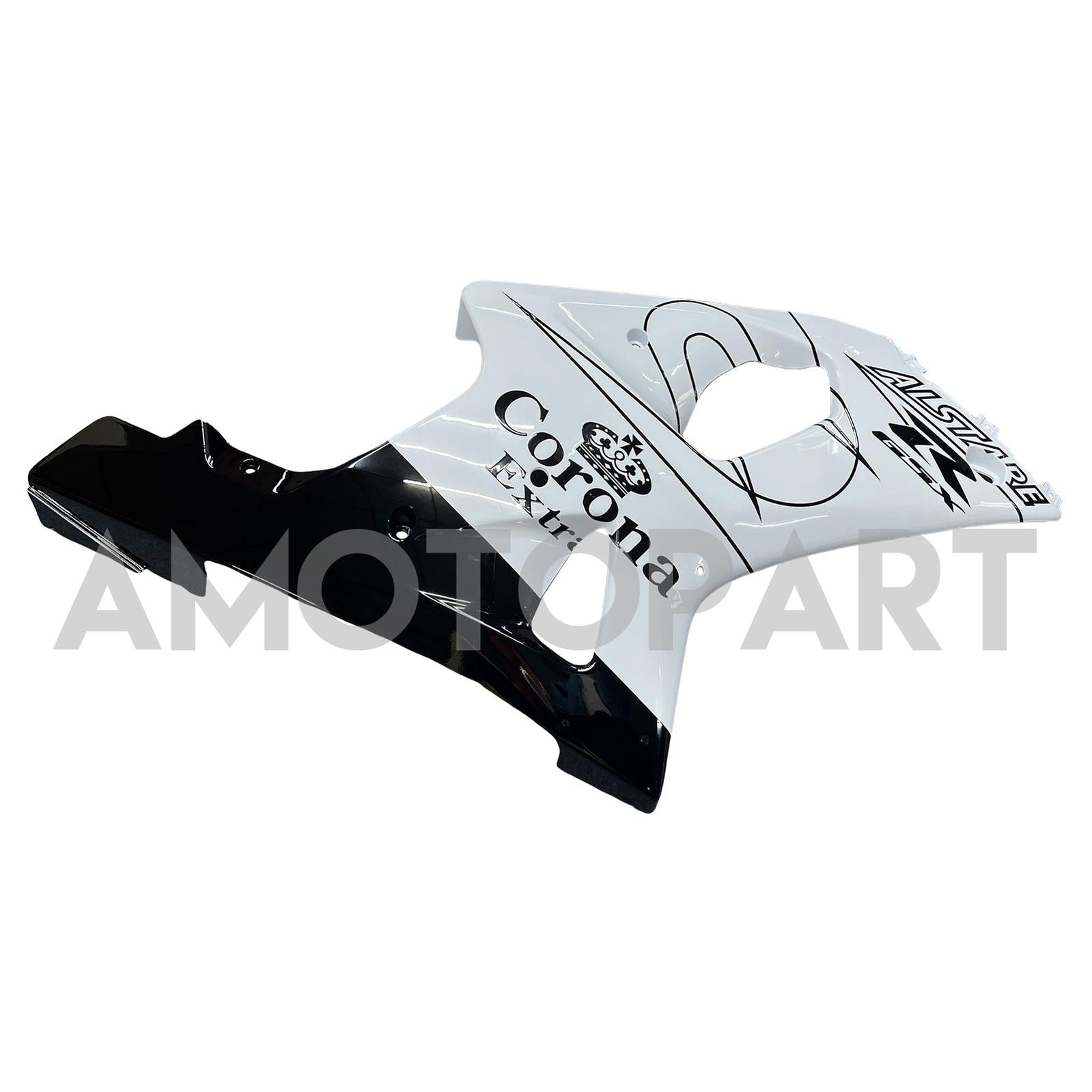 Amotopart 2000-2002 Suzuki GSXR1000 Fairing White Kit