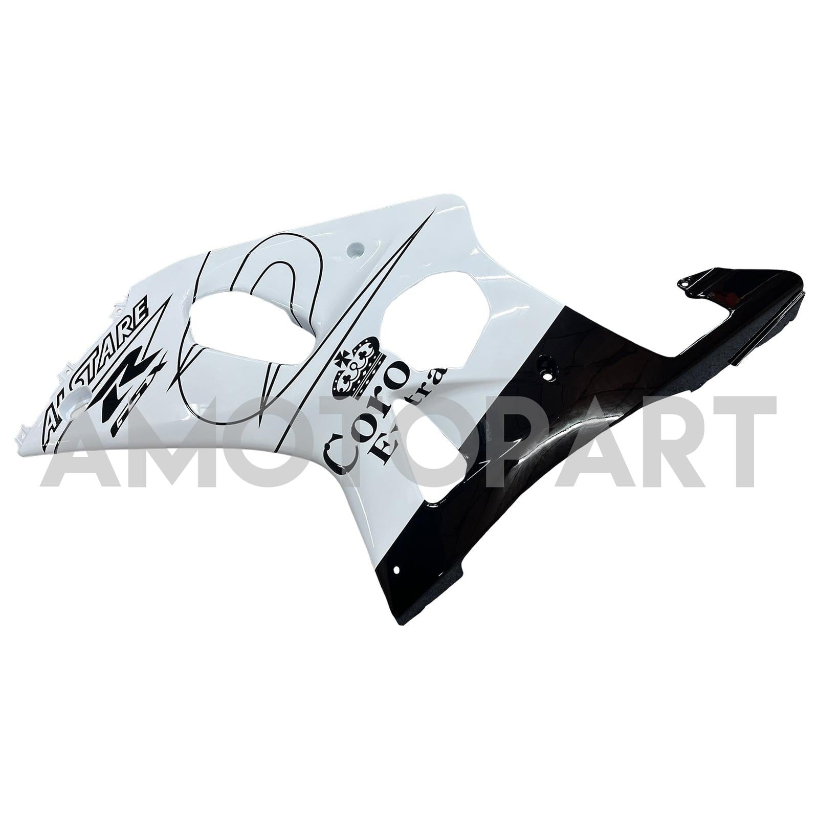 Amotopart 2000-2002 Suzuki GSXR1000 Fairing White Kit