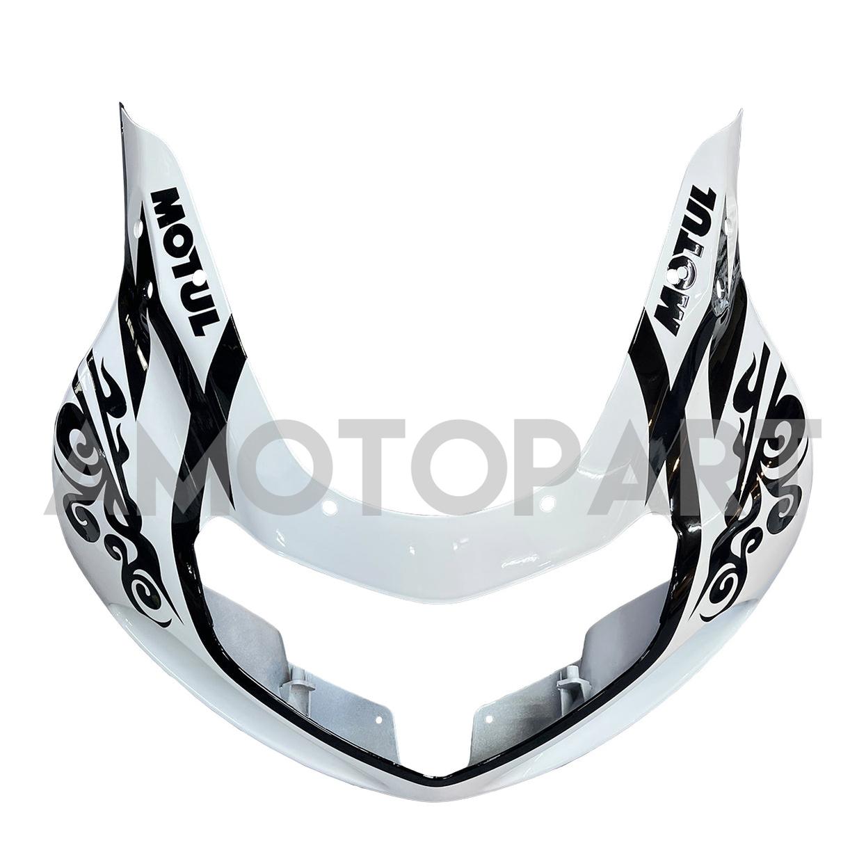 Amotopart 2000-2002 Suzuki GSXR1000 Fairing White Kit