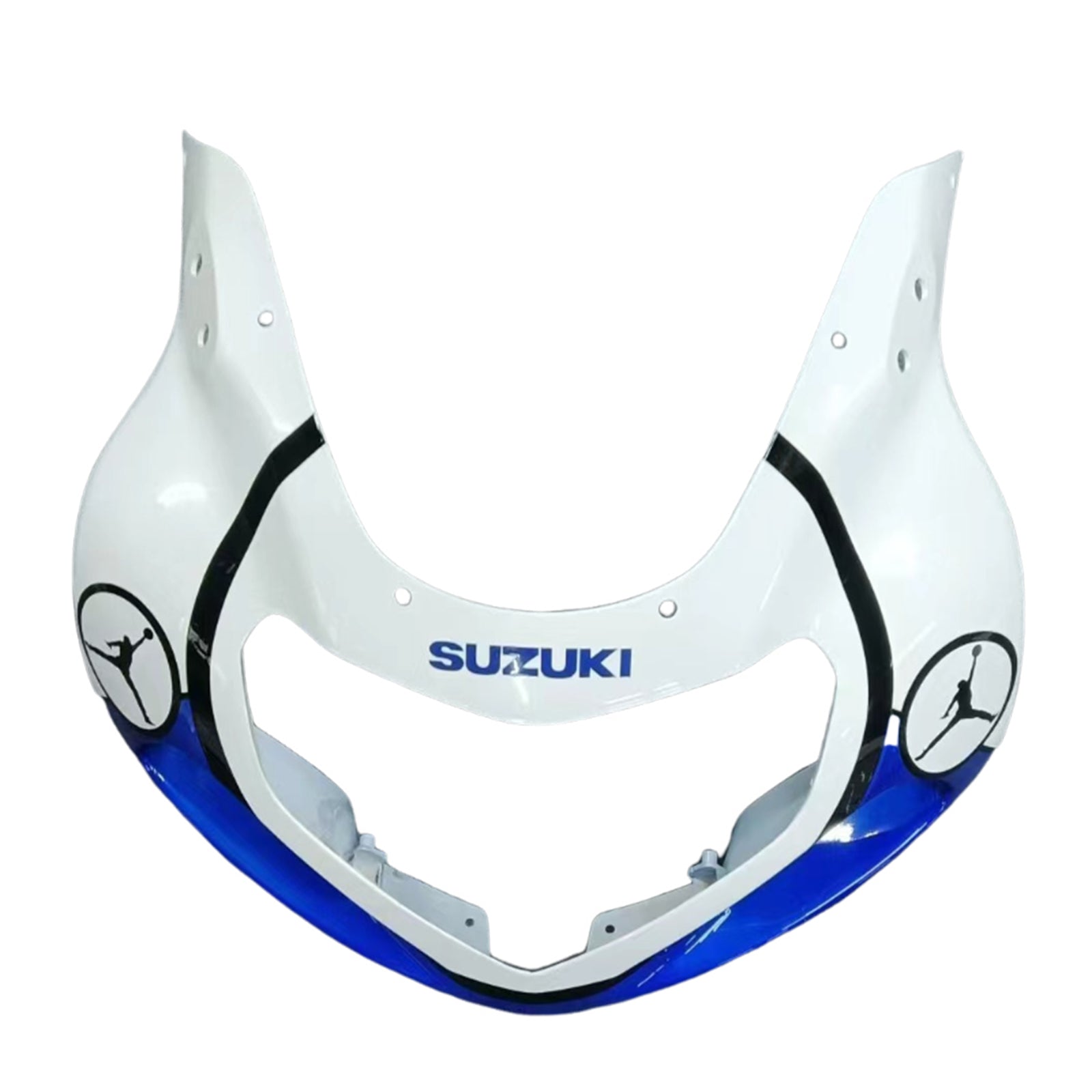 Kit carenatura bianco e blu Amotopart 2000-2002 Suzuki GSXR1000