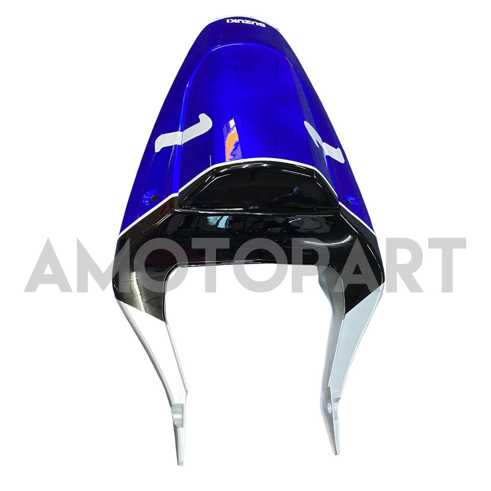 Amotopart Suzuki 2000-2002 GSXR1000 White Blue Fairing Kit