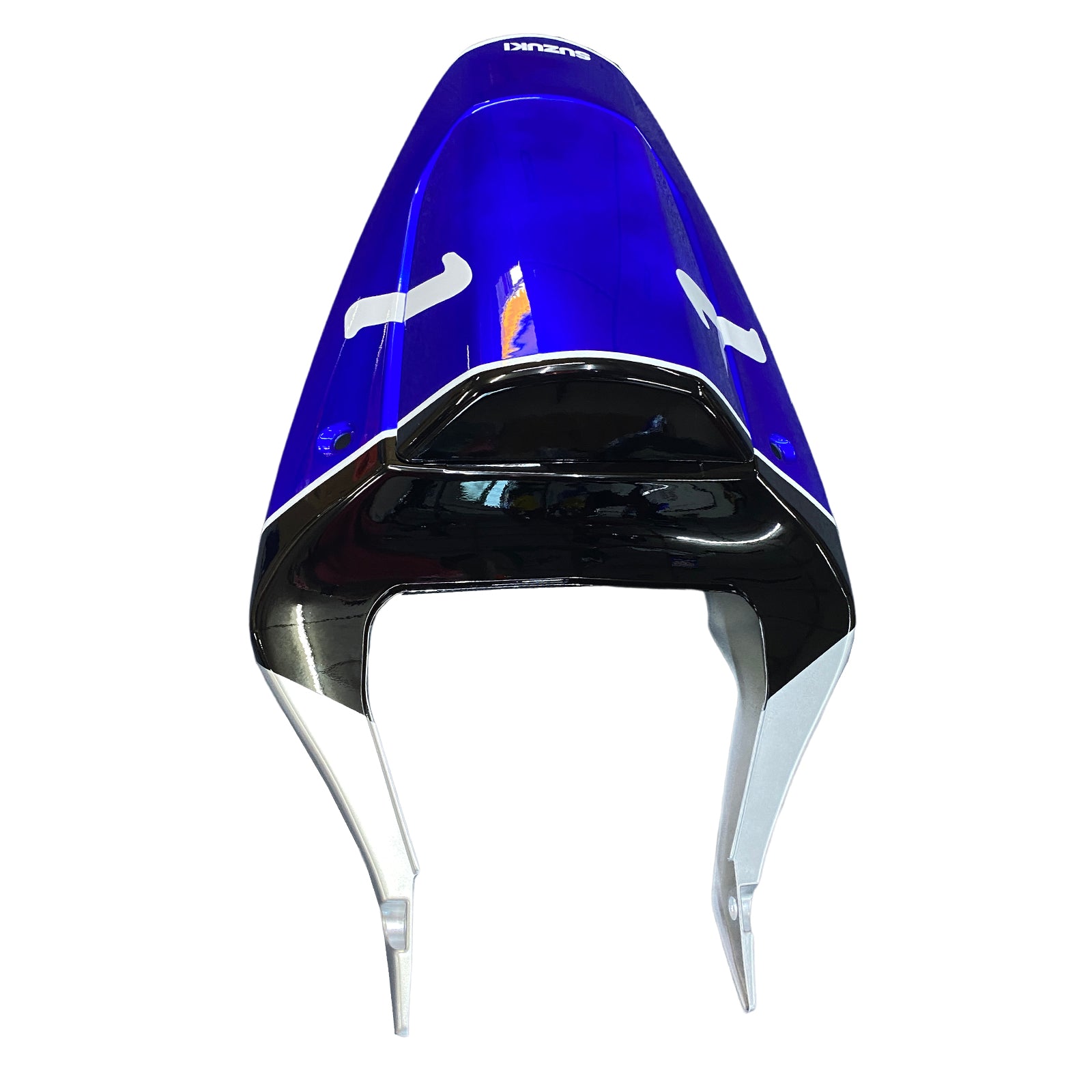 Amotopart Suzuki 2000–2002 GSXR1000 Weiß Blau Verkleidungsset