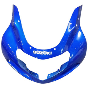 Amotopart Suzuki 2000-2002 GSXR1000 Blu con kit carena bianca