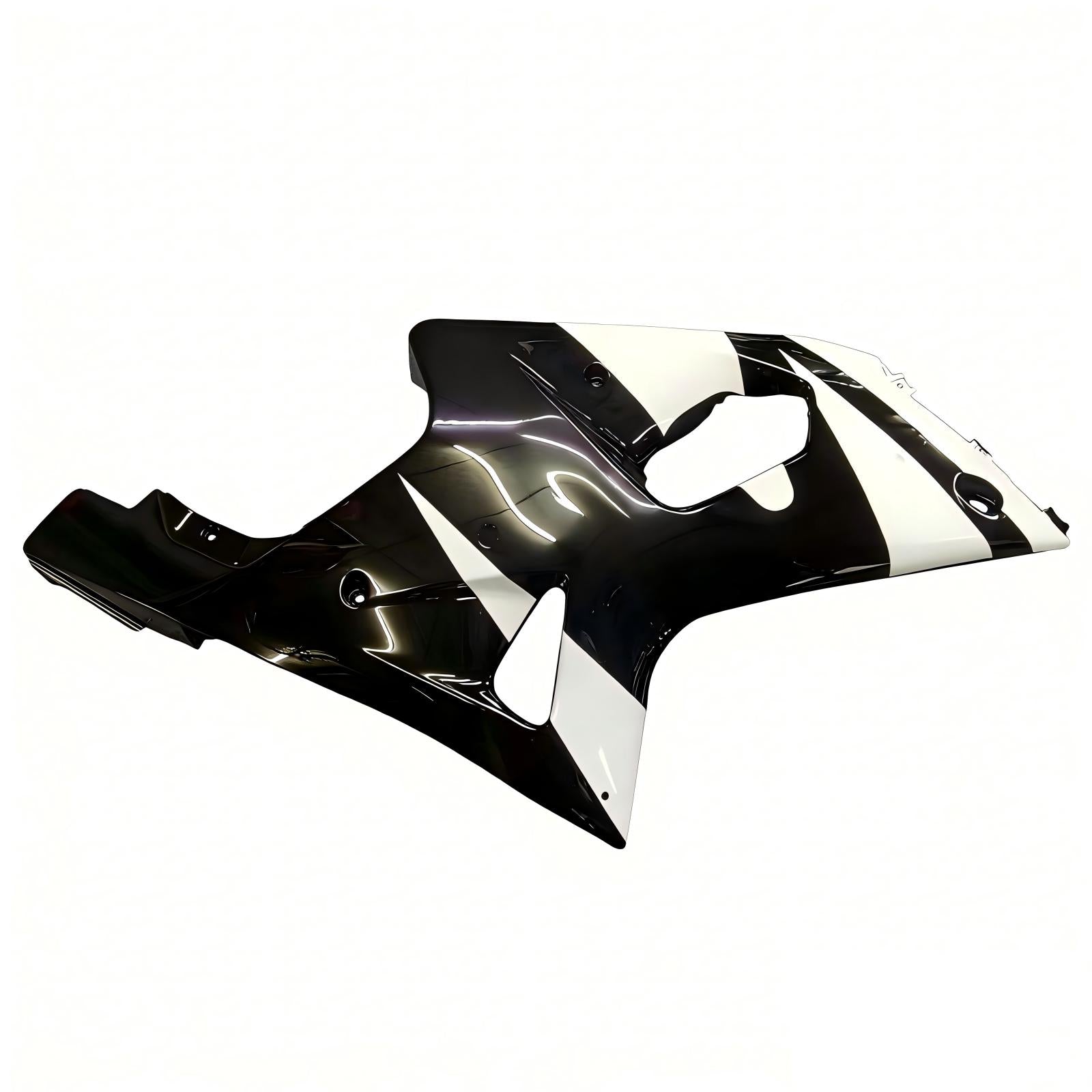 Amotopart Suzuki 2000-2002 GSXR1000 Wit Black Fairing Kit