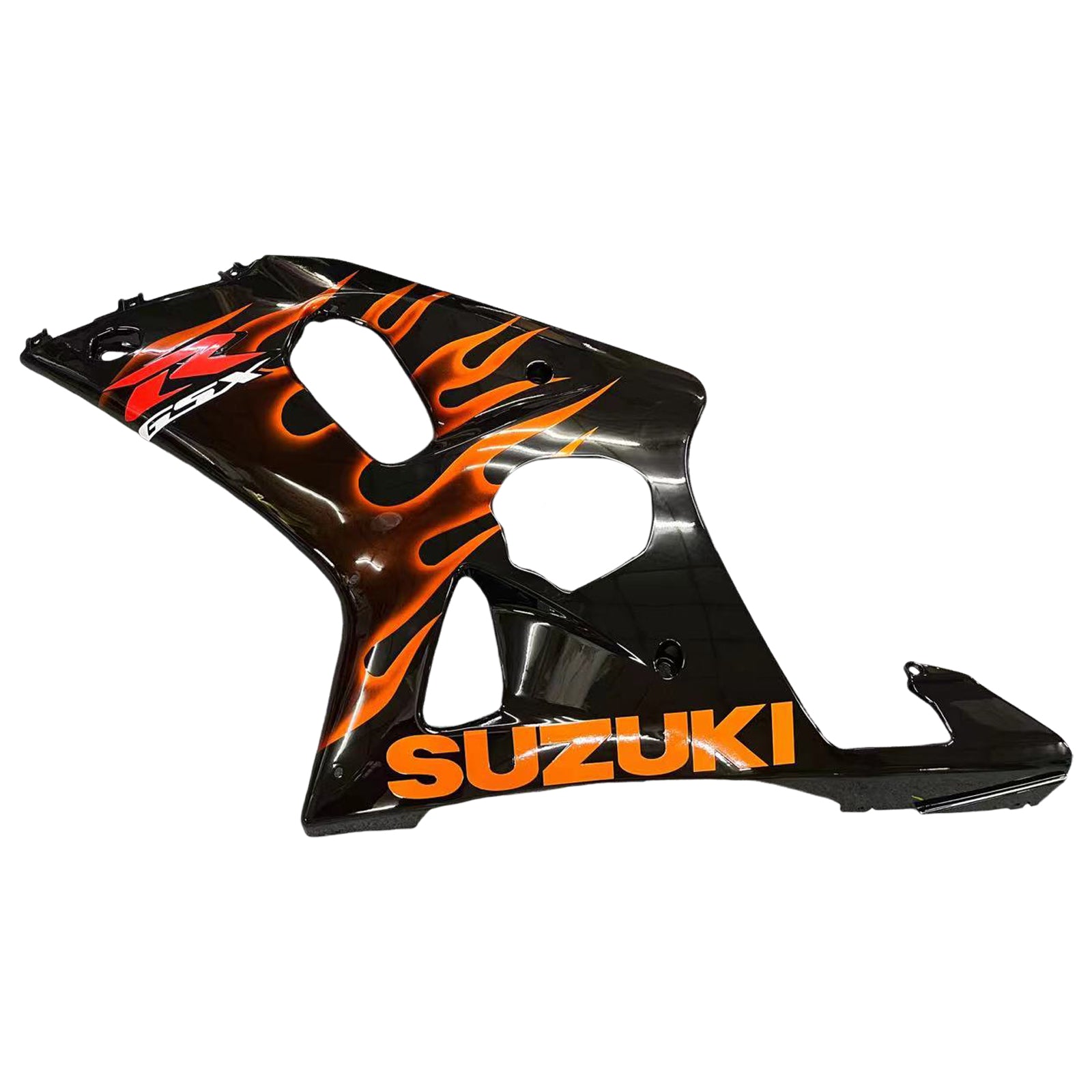 Amotopart Suzuki 2000–2002 GSXR1000 Schwarz Orange Verkleidungsset