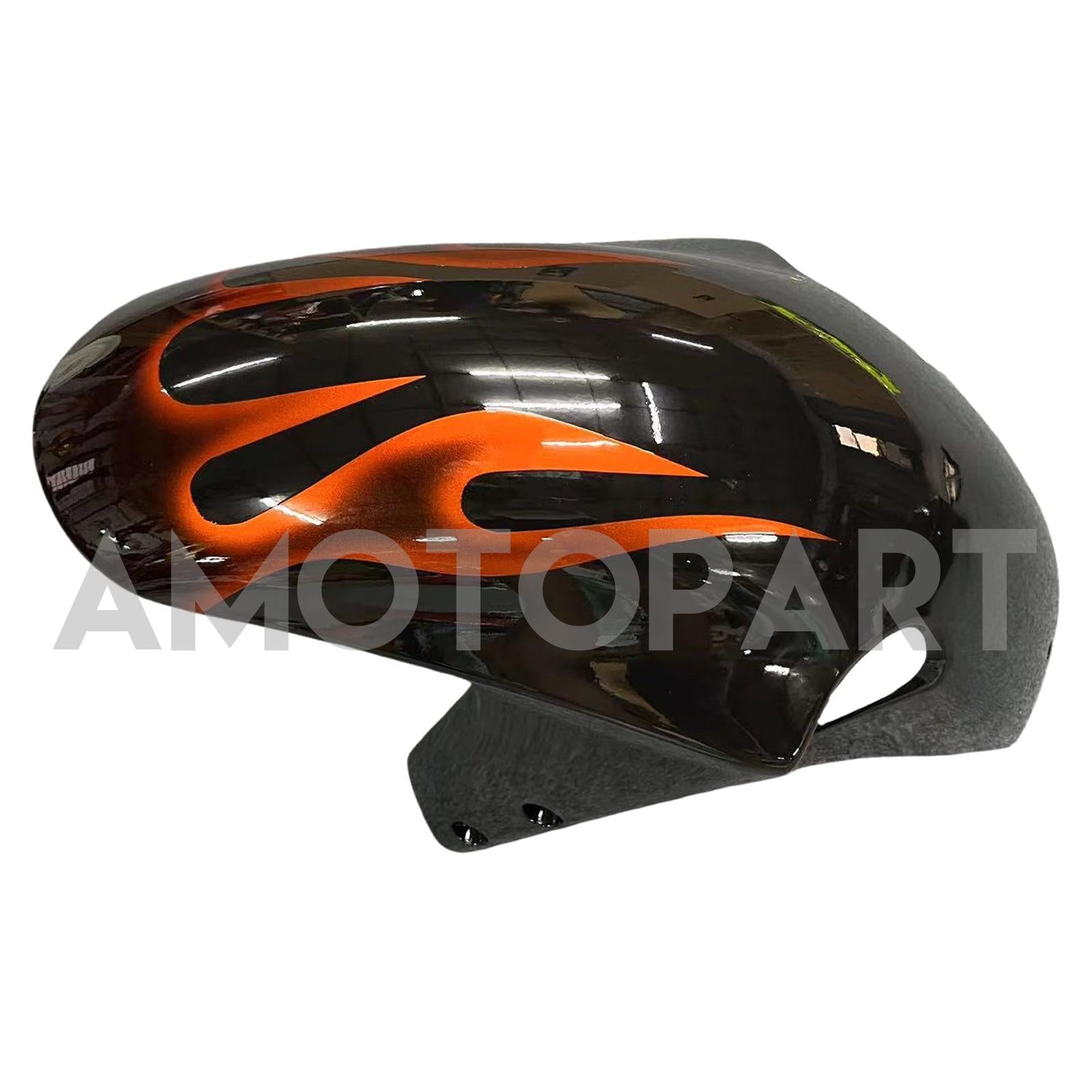 Amotopart Suzuki 2000-2002 GSXR1000 Black Orange Fairing Kit