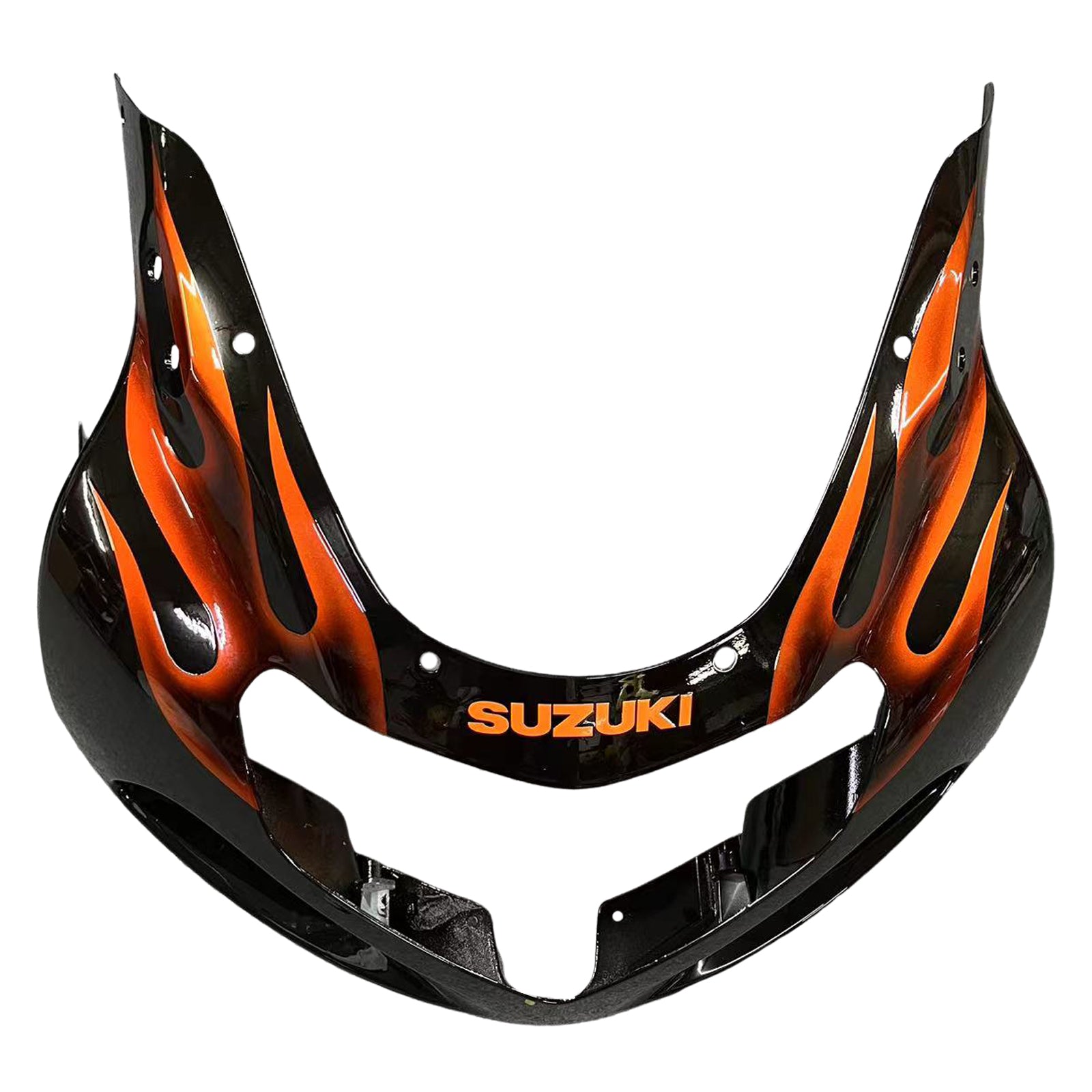 Amotopart Suzuki 2000–2002 GSXR1000 Schwarz Orange Verkleidungsset