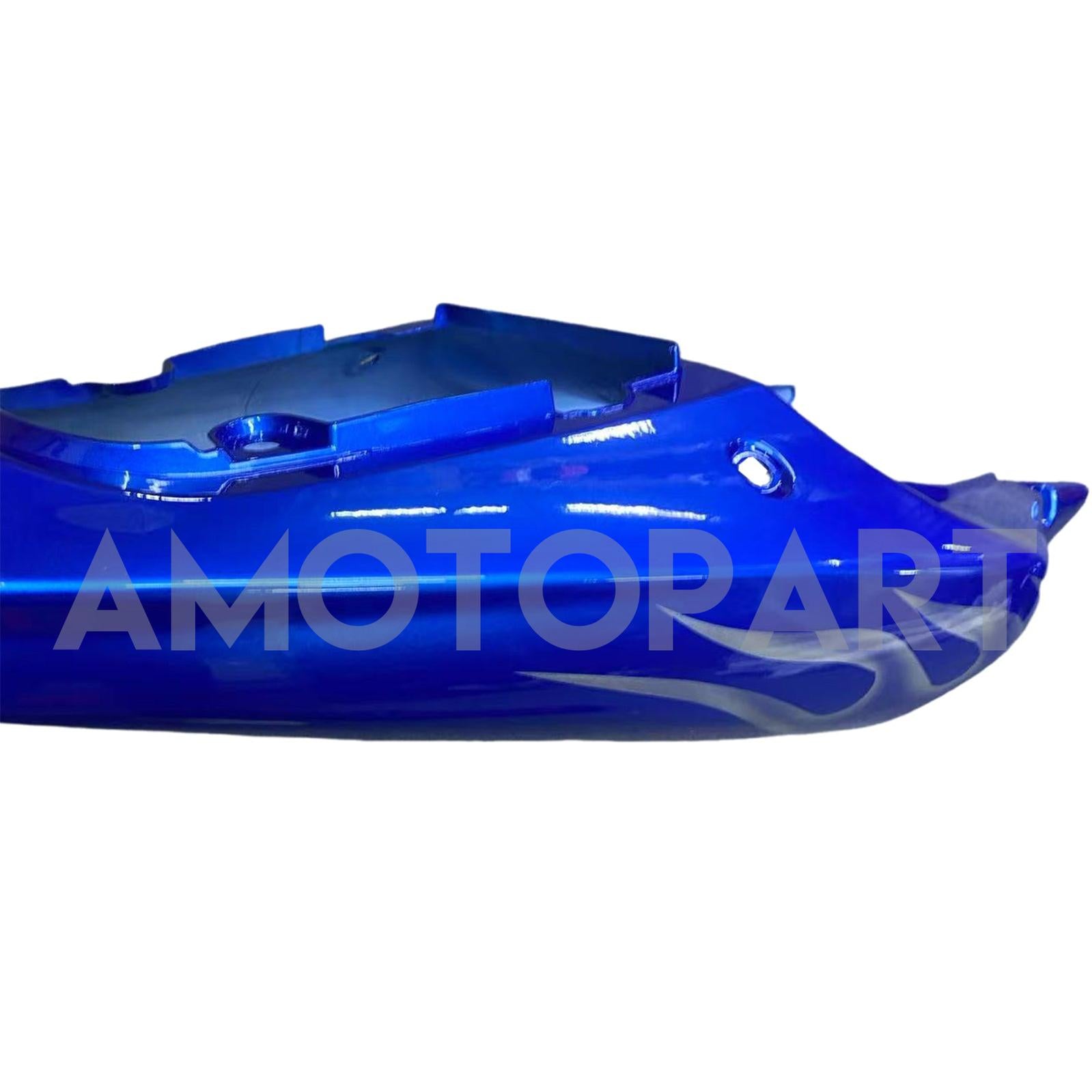 Amotopart 2000-2002 K1 K2 GSXR1000 Suzuki Blue&White Flame Fairing Kit