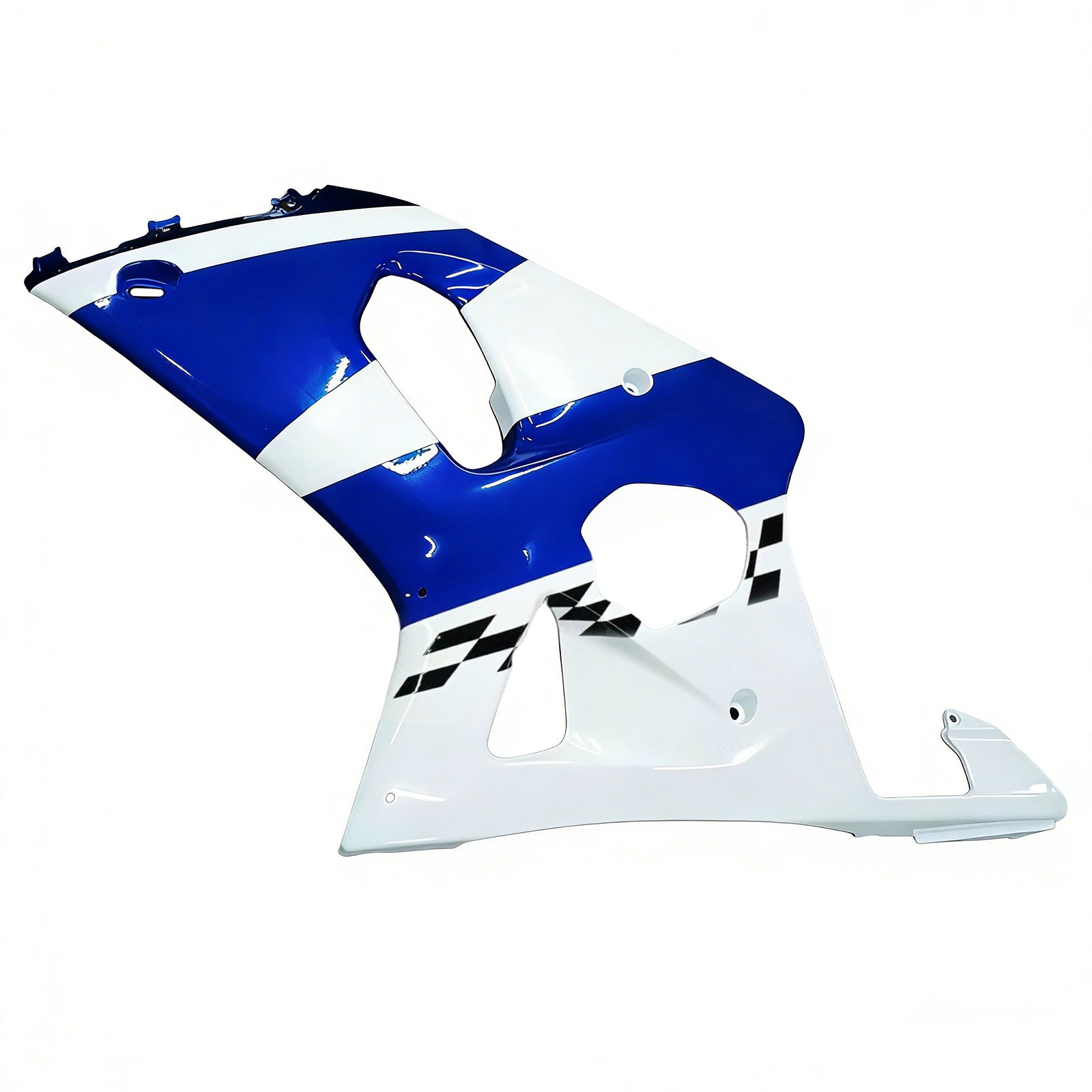 Amotopart 2000-2002 K1 K2 GSXR1000 Suzuki Blue&White Style2 Fairing Kit