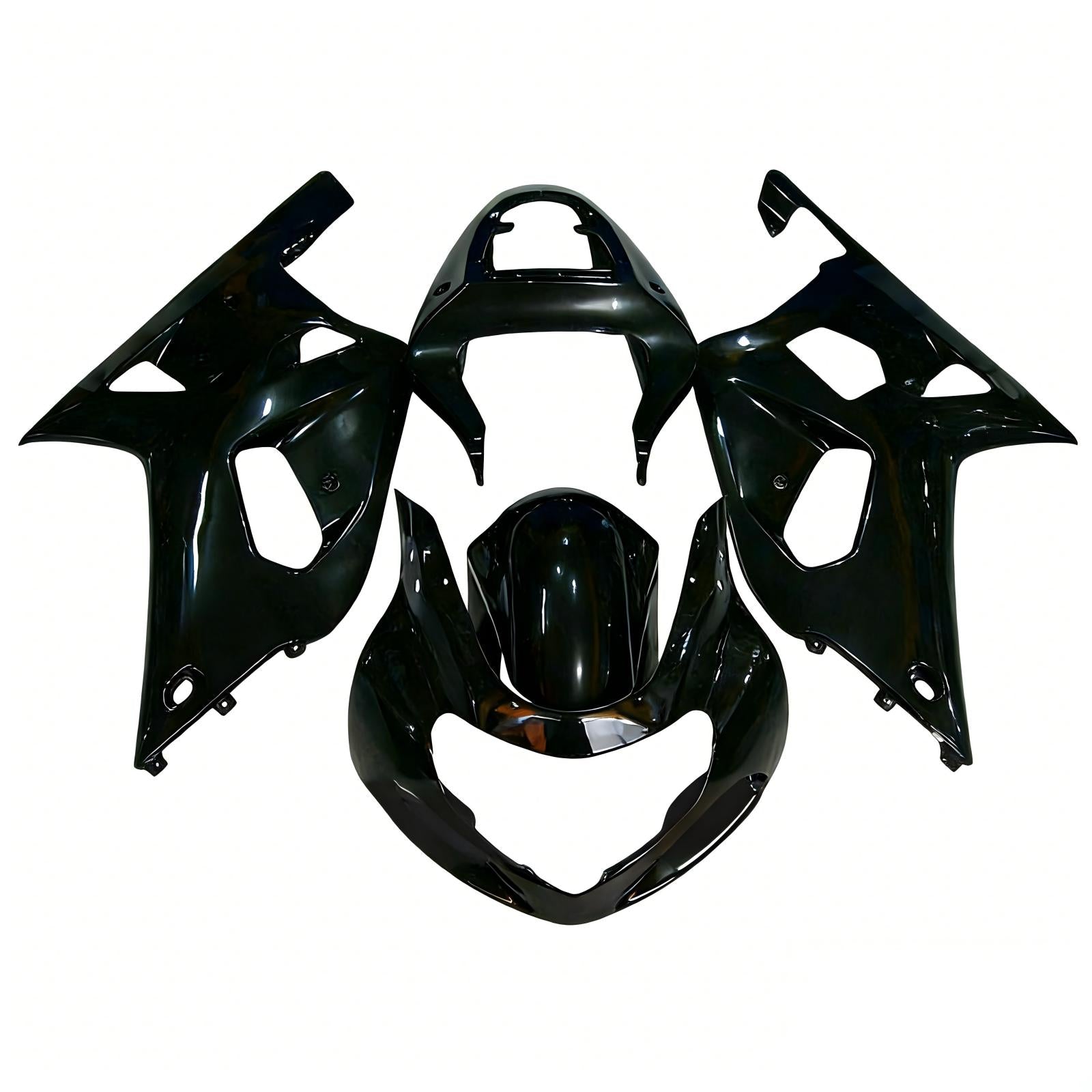 Amotopart 2000-2002 K1 K2 GSXR1000 Suzuki Black  Fairing Kit
