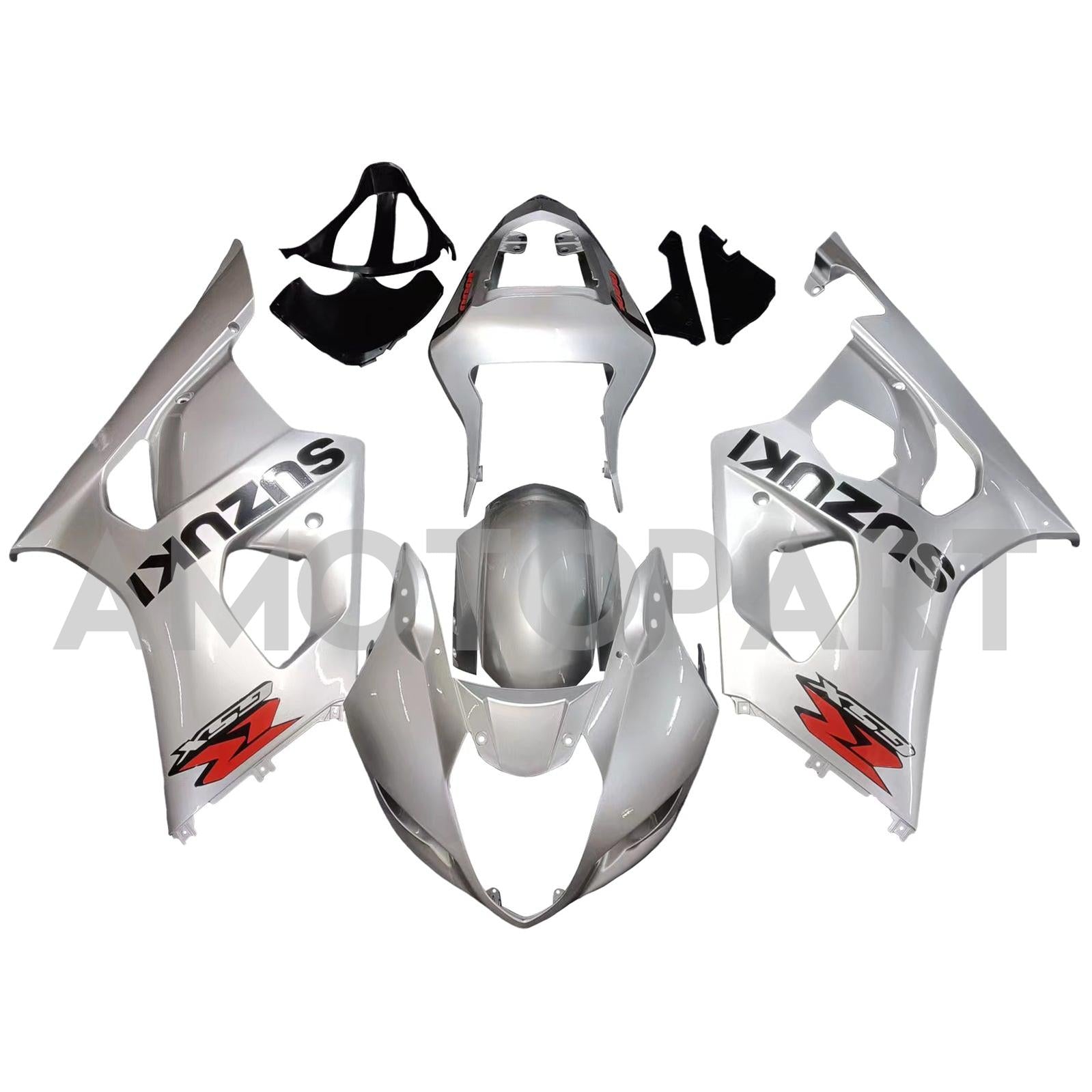 Amotopart 2003-2004 Suzuki GSXR1000 Fairing Sliver Kit
