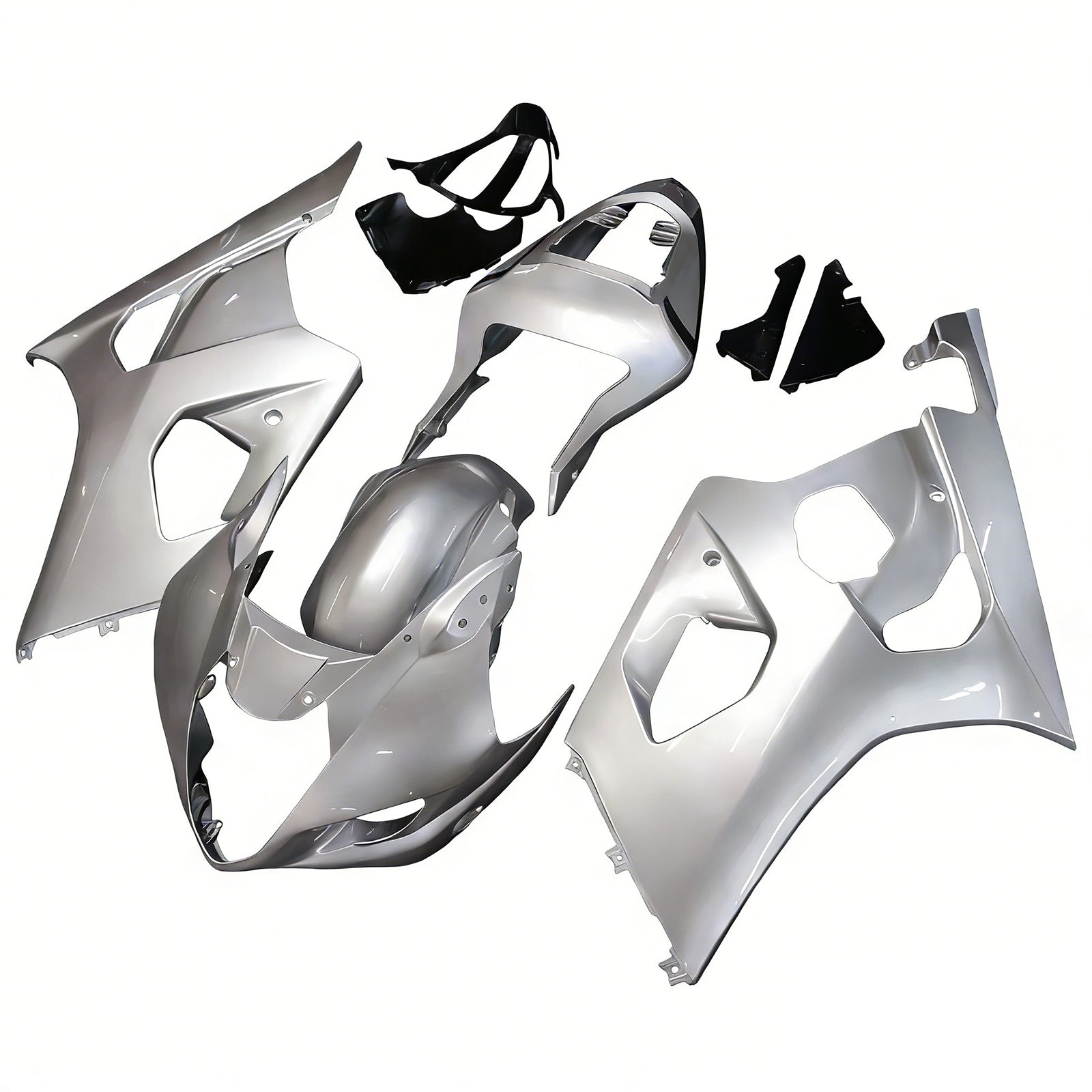 Amotopart 2003-2004 Suzuki GSXR1000 Sliver Fairing Kit