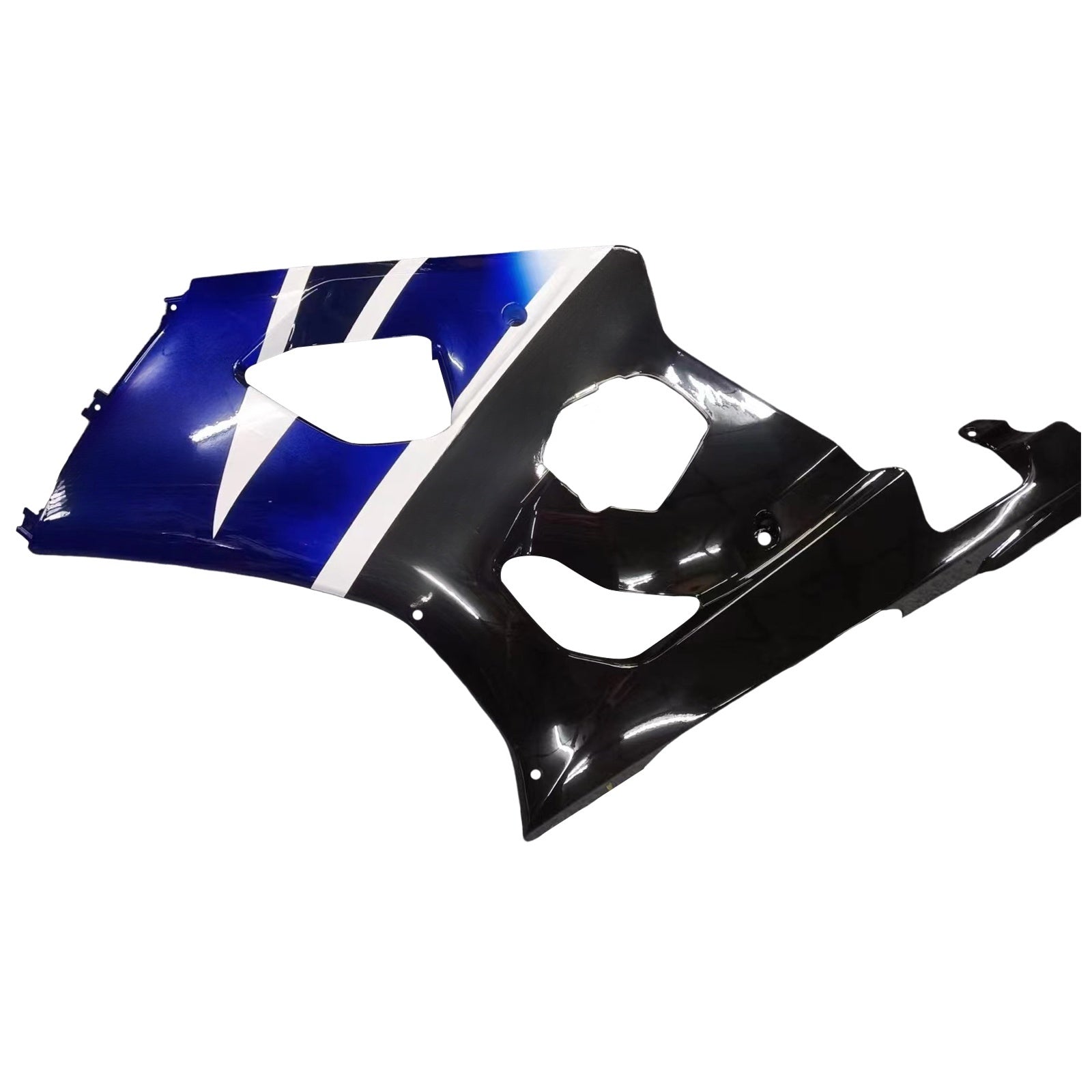 Amotopart 2003-2004 Suzuki GSXR1000 Fairing Multi Blue&White Kit