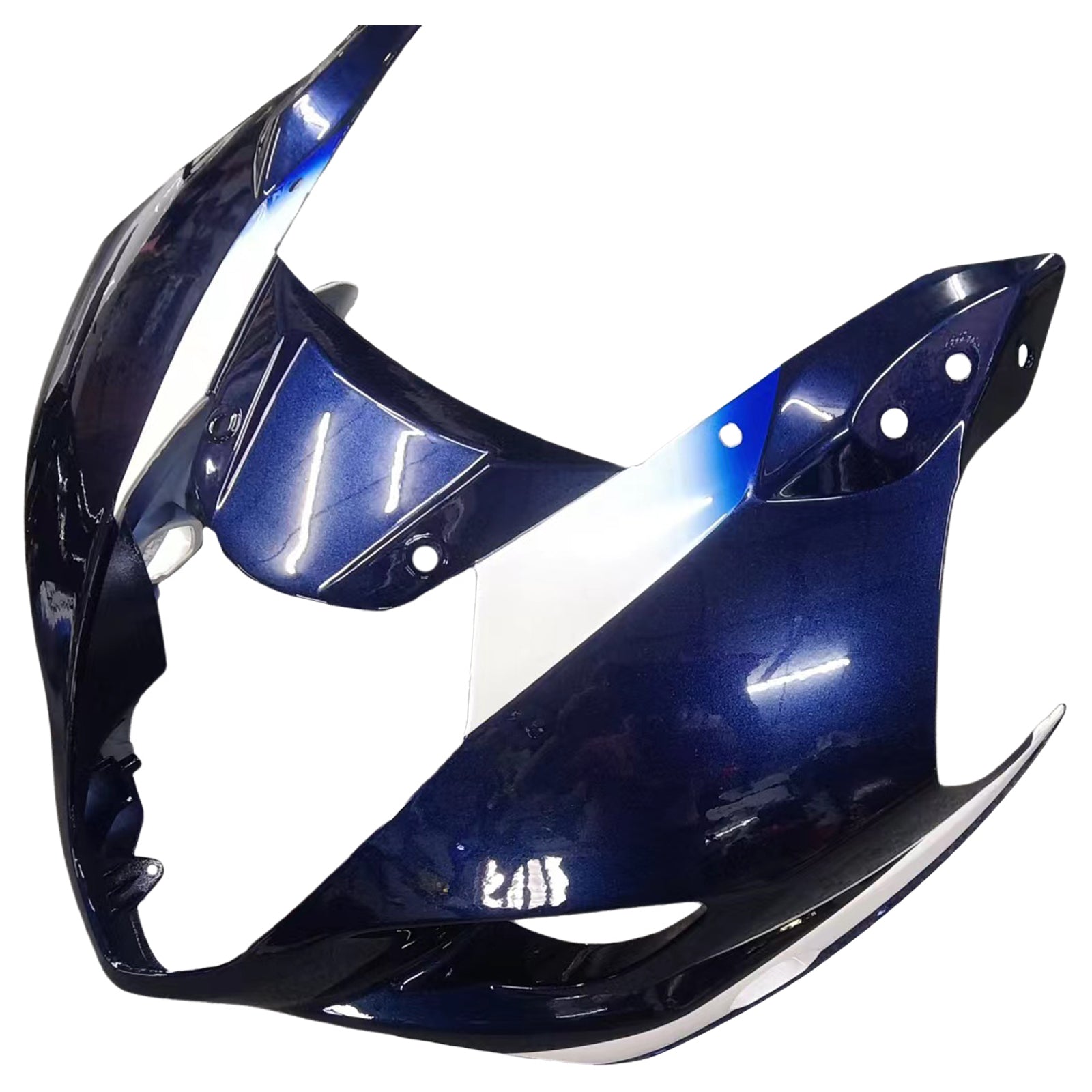 Amotopart 2003-2004 Suzuki GSXR1000 Fairing Multi Blue&White Kit