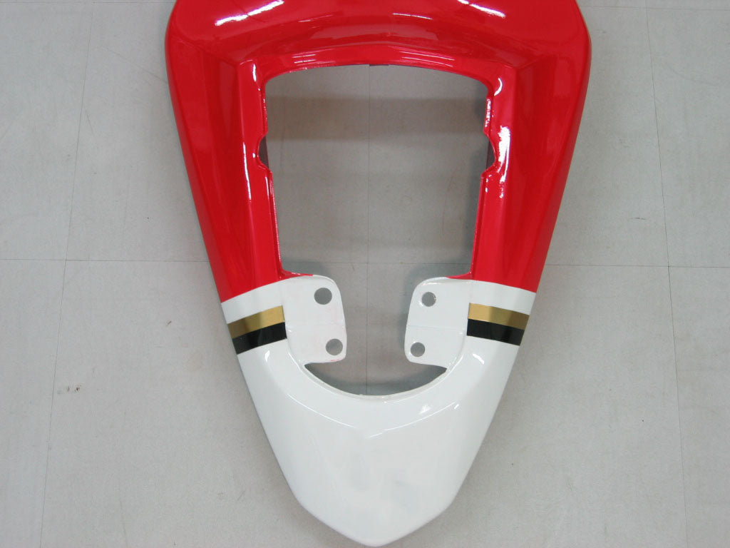 Amotopart 2003-2004 Suzuki GSXR1000 Fairing White&Red Kit