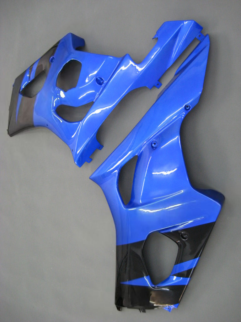 Amotopart 2003-2004 Suzuki GSXR1000 Fairing Black&Blue Kit