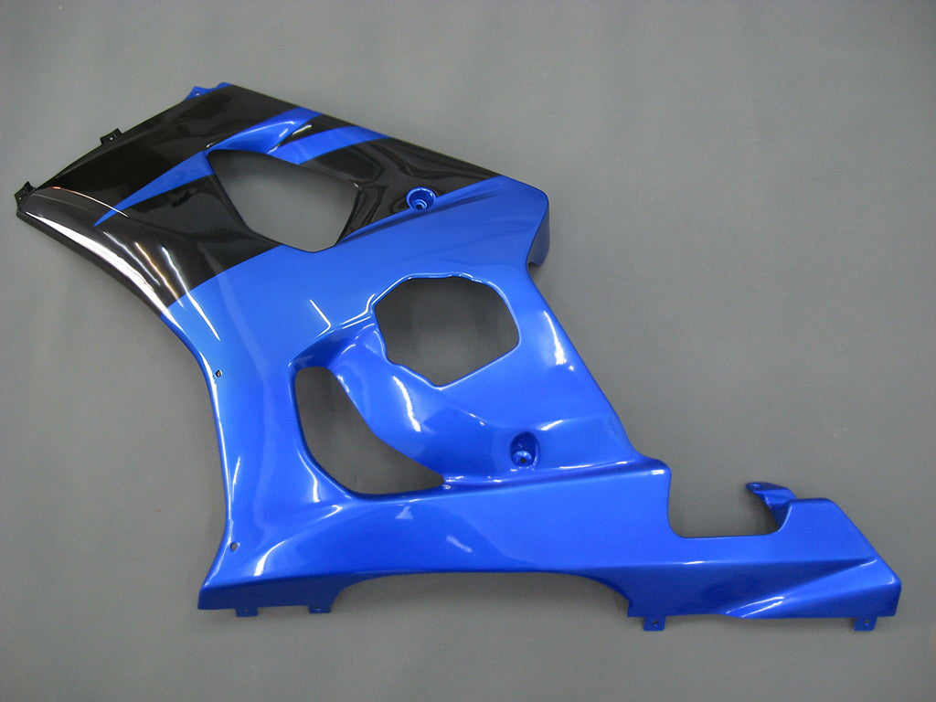 Amotopart 2003-2004 Suzuki GSXR1000 Fairing Black&Blue Kit