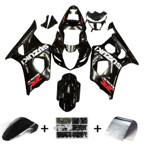 Kit carenatura nera Amotopart 2003-2004 Suzuki GSXR1000