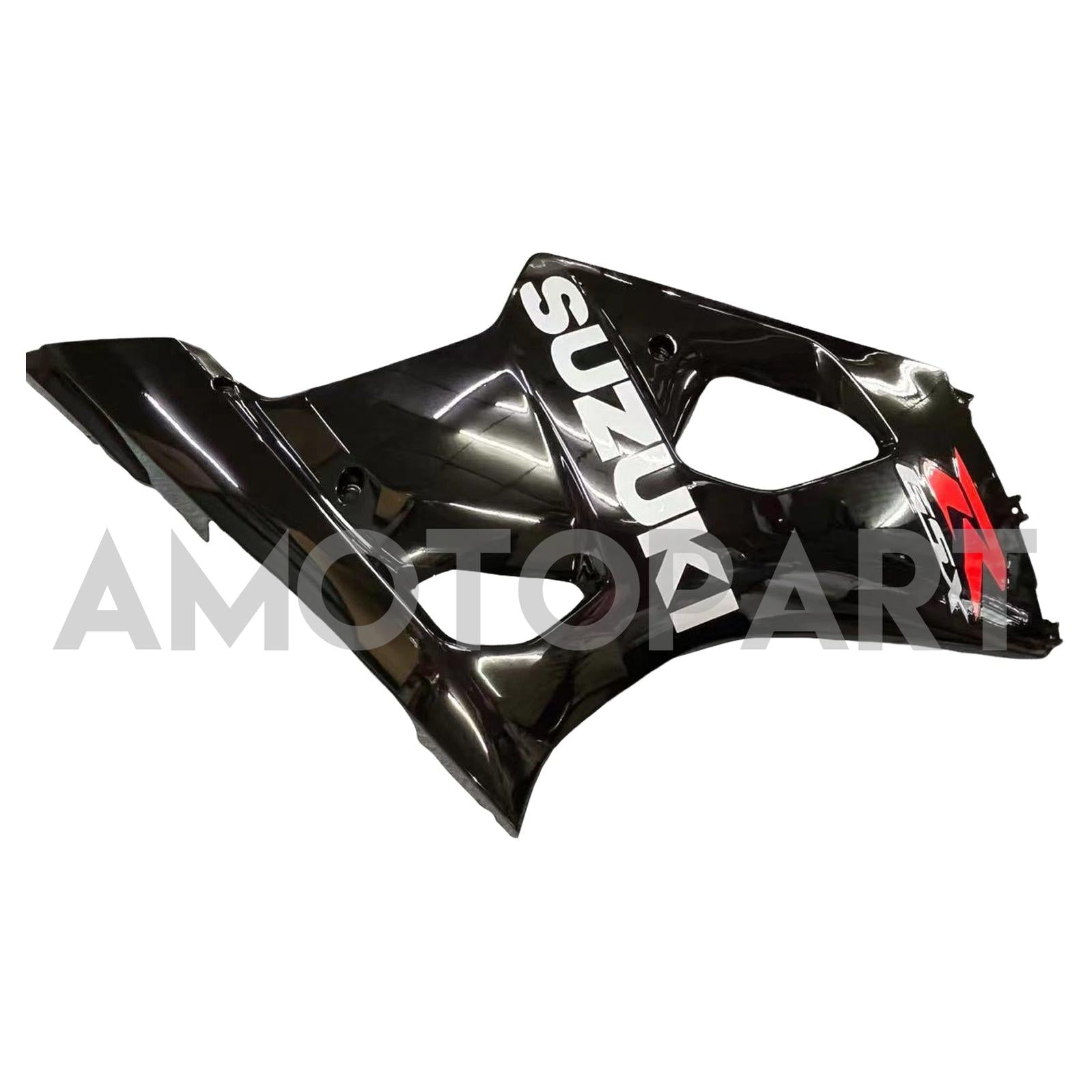 Amotopart 2003-2004 Suzuki GSXR1000 Fairing Black Kit