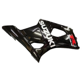 Amotopart 2003-2004 Suzuki GSXR1000 Fairing Black Kit