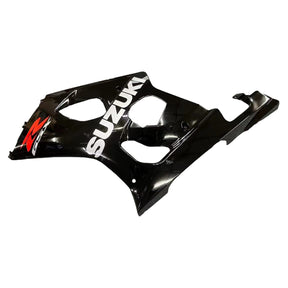 Amotopart 2003-2004 Suzuki GSXR1000 Fairing Black Kit