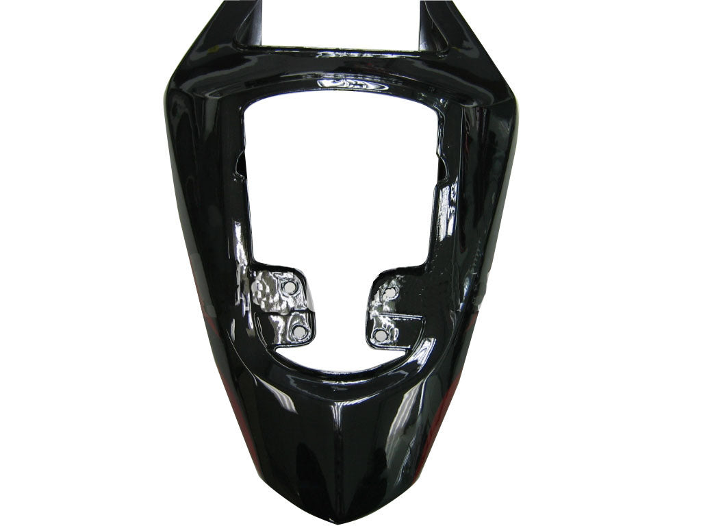 Amotopart 2003-2004 Suzuki GSXR1000 Fairing Black&Red Flame Kit