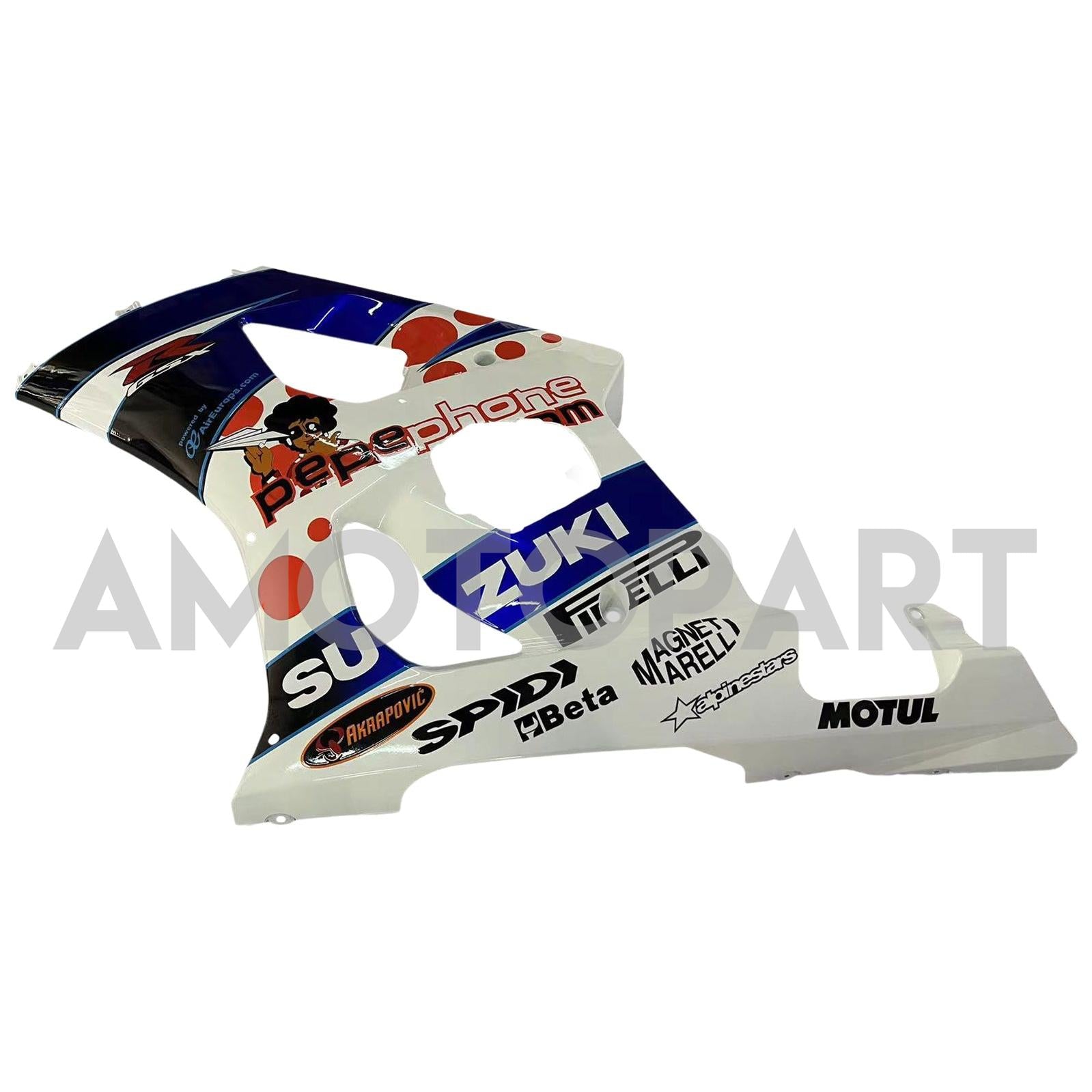 Amotopart 2003-2004 Suzuki GSXR1000 Fairing Multi Kit